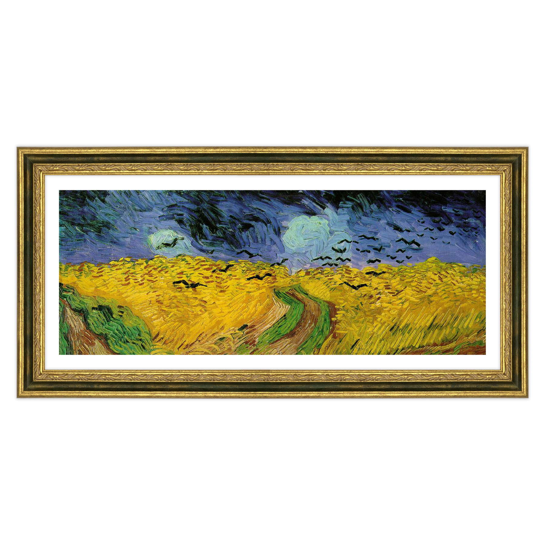 Van Gogh - Campo di grano con volo di corvi