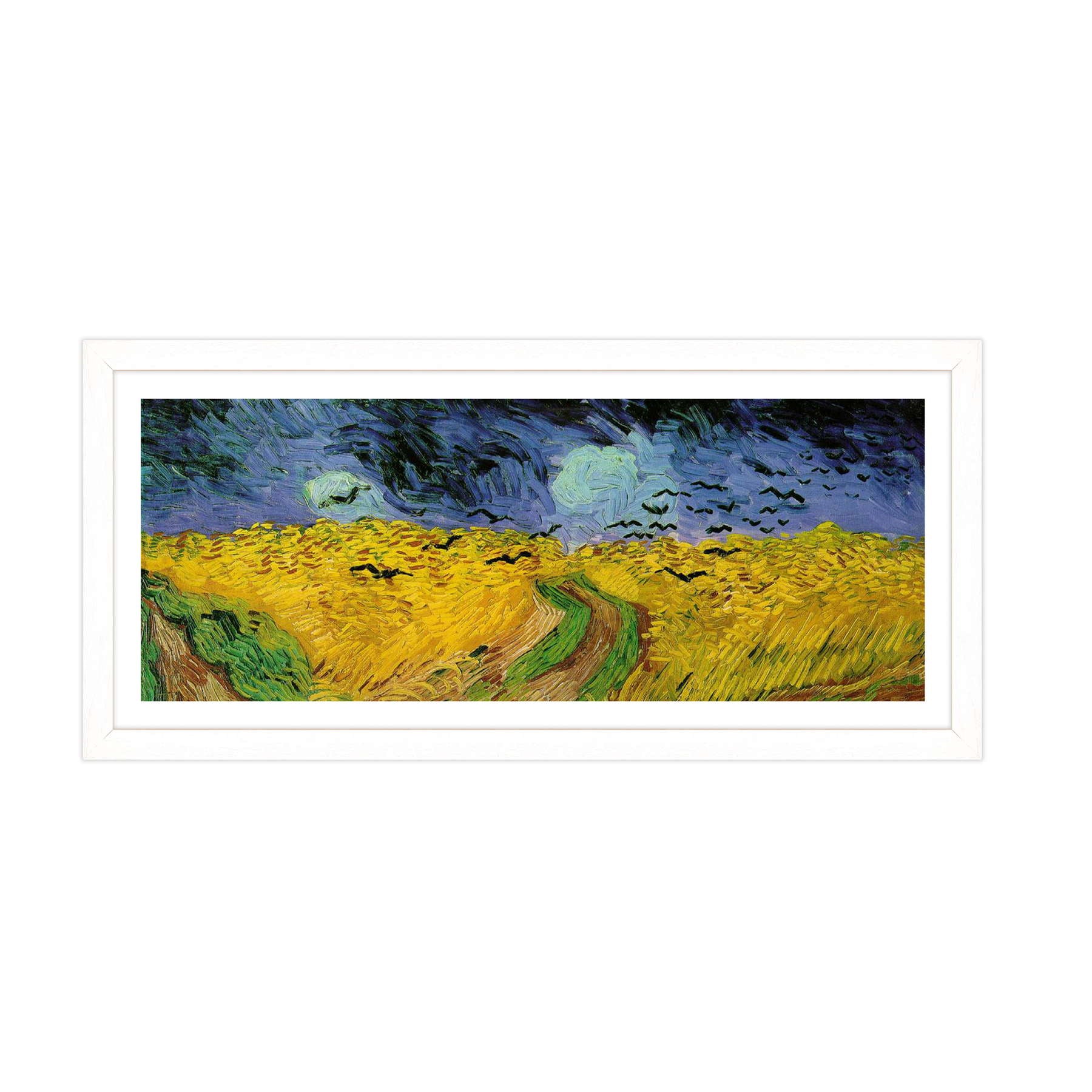 Van Gogh - Campo di grano con volo di corvi