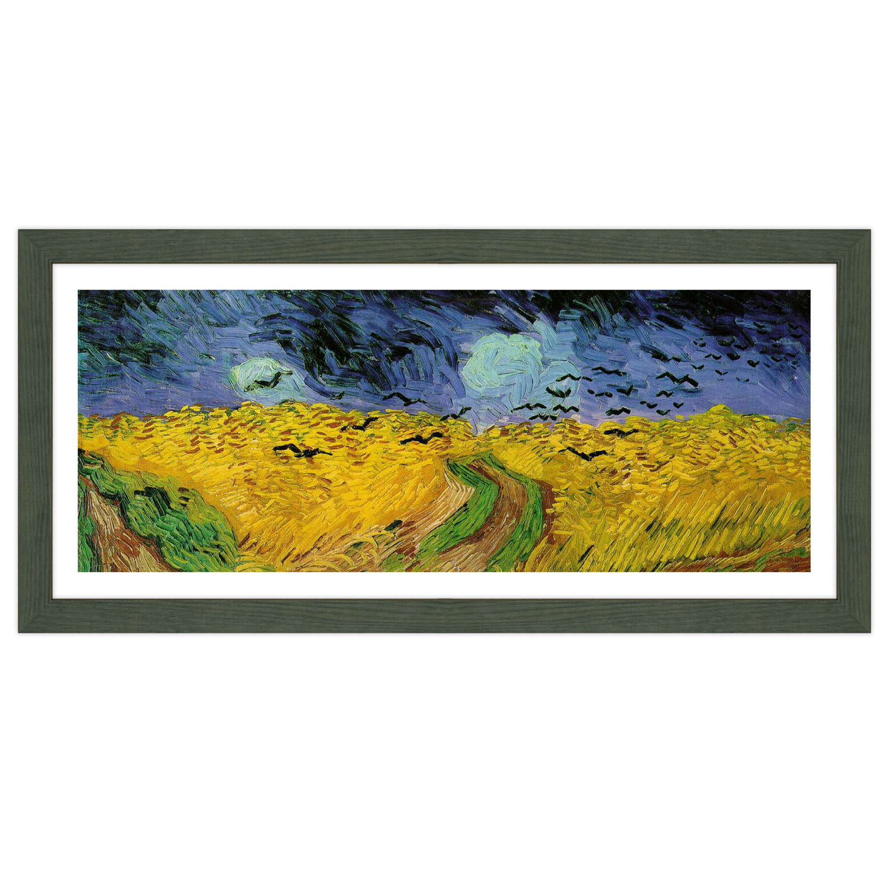 Van Gogh - Campo di grano con volo di corvi
