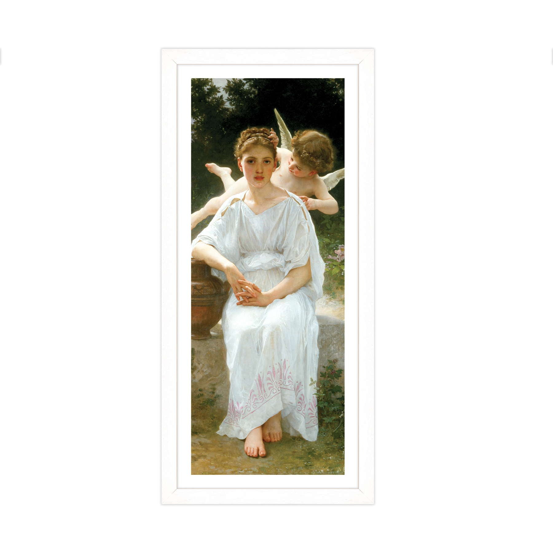 William-Adolphe Bouguereau - Whisperings of Love