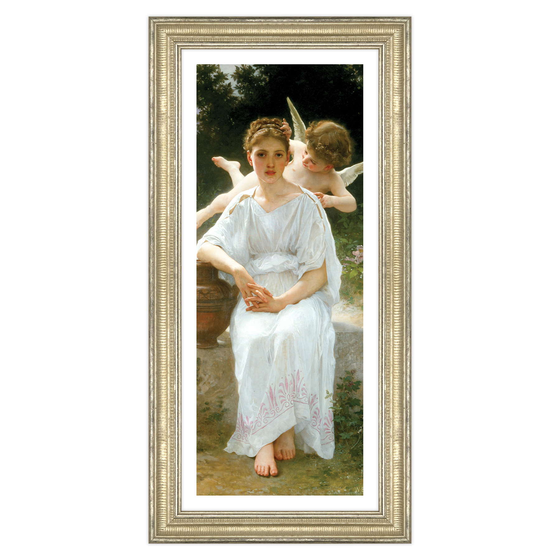 William-Adolphe Bouguereau - Whisperings of Love