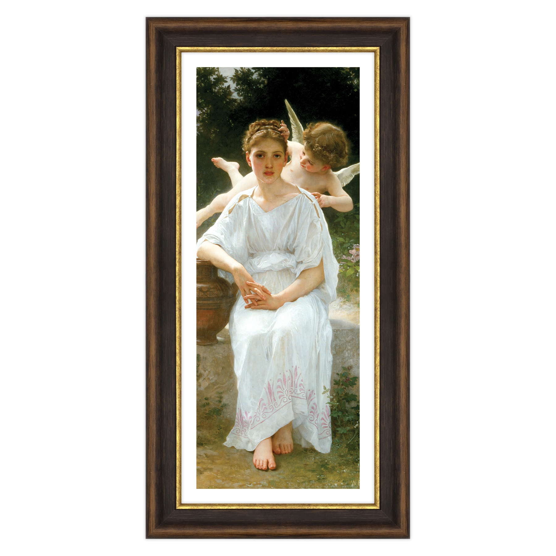 William-Adolphe Bouguereau - Whisperings of Love