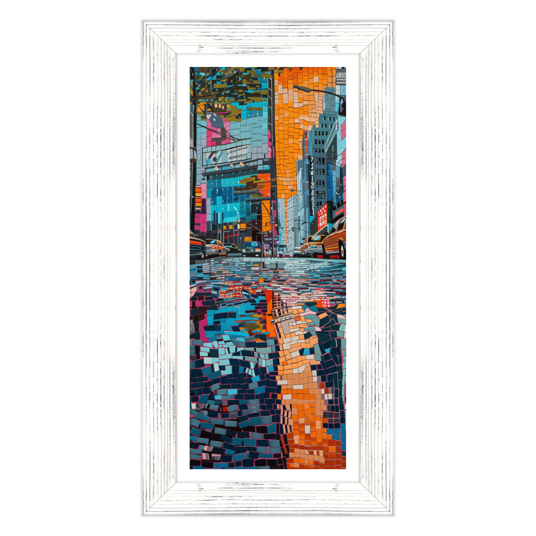 Geometrie d'Asfalto: New York Mosaico