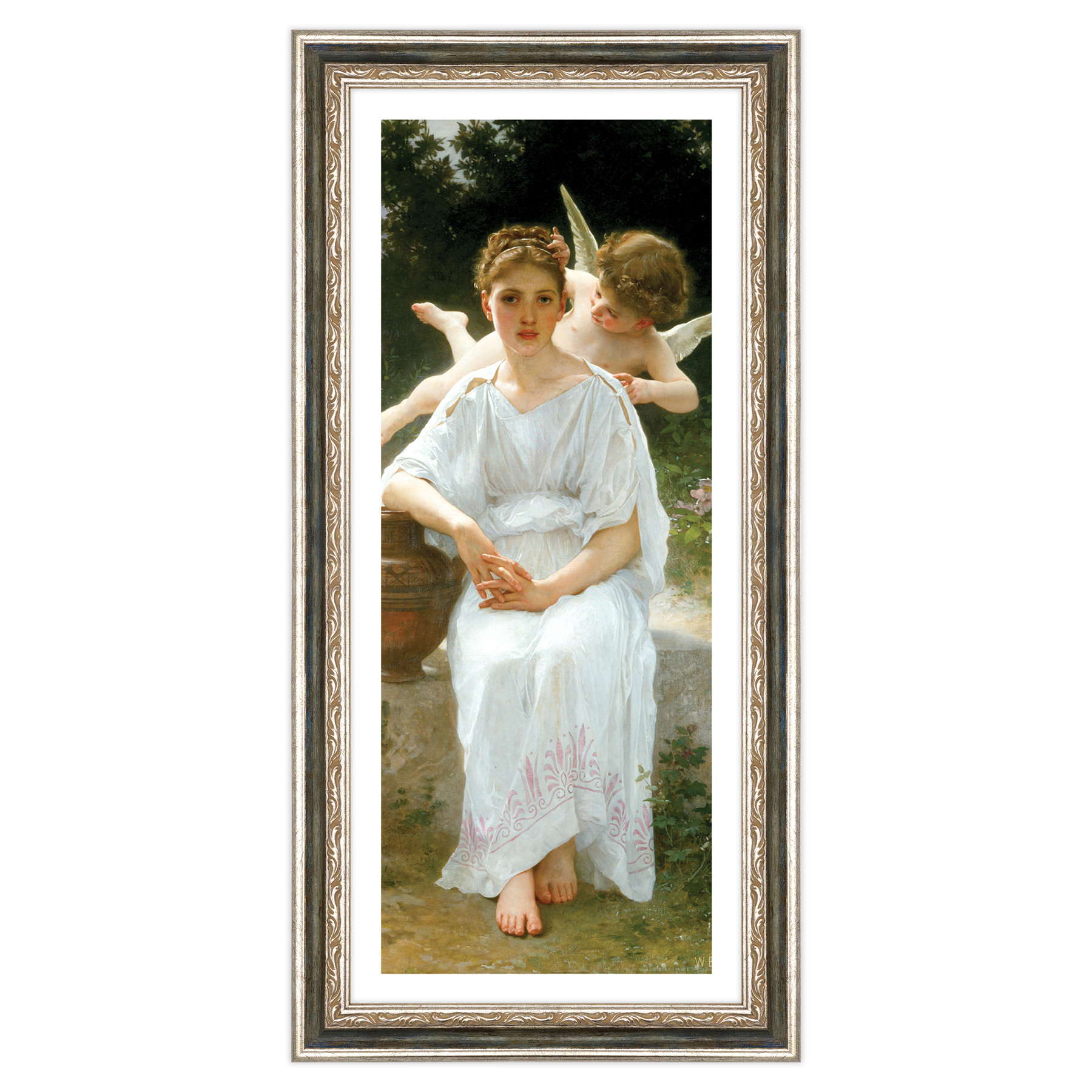 William-Adolphe Bouguereau - Whisperings of Love
