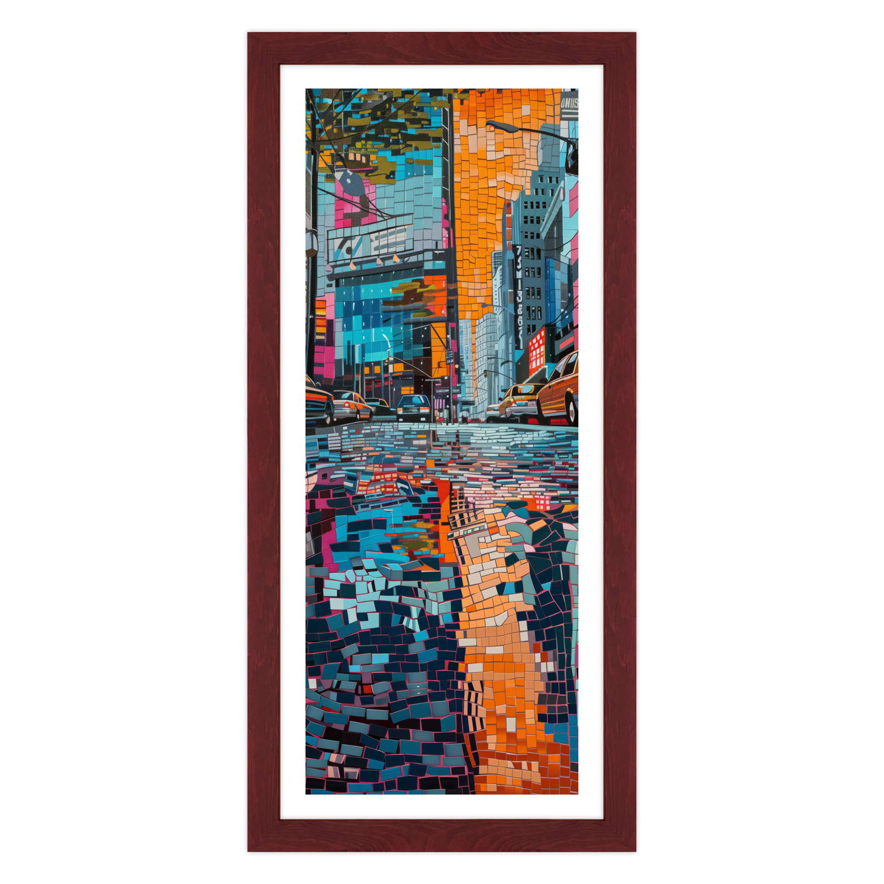 Geometrie d'Asfalto: New York Mosaico
