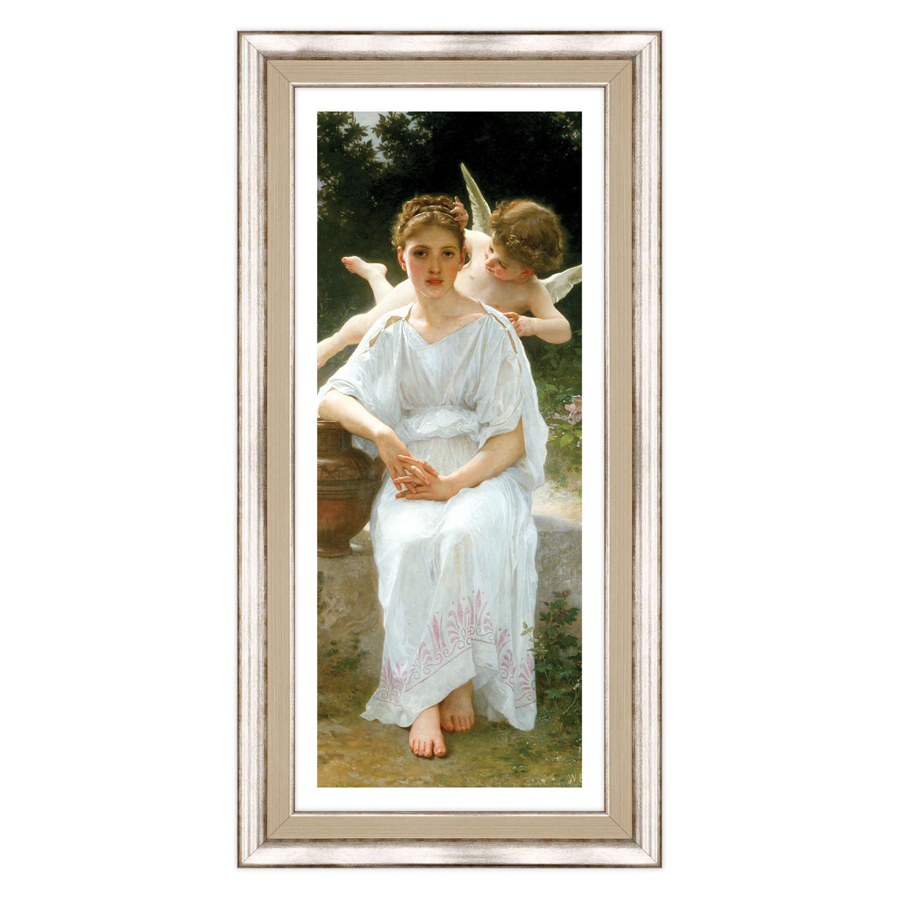 William-Adolphe Bouguereau - Whisperings of Love