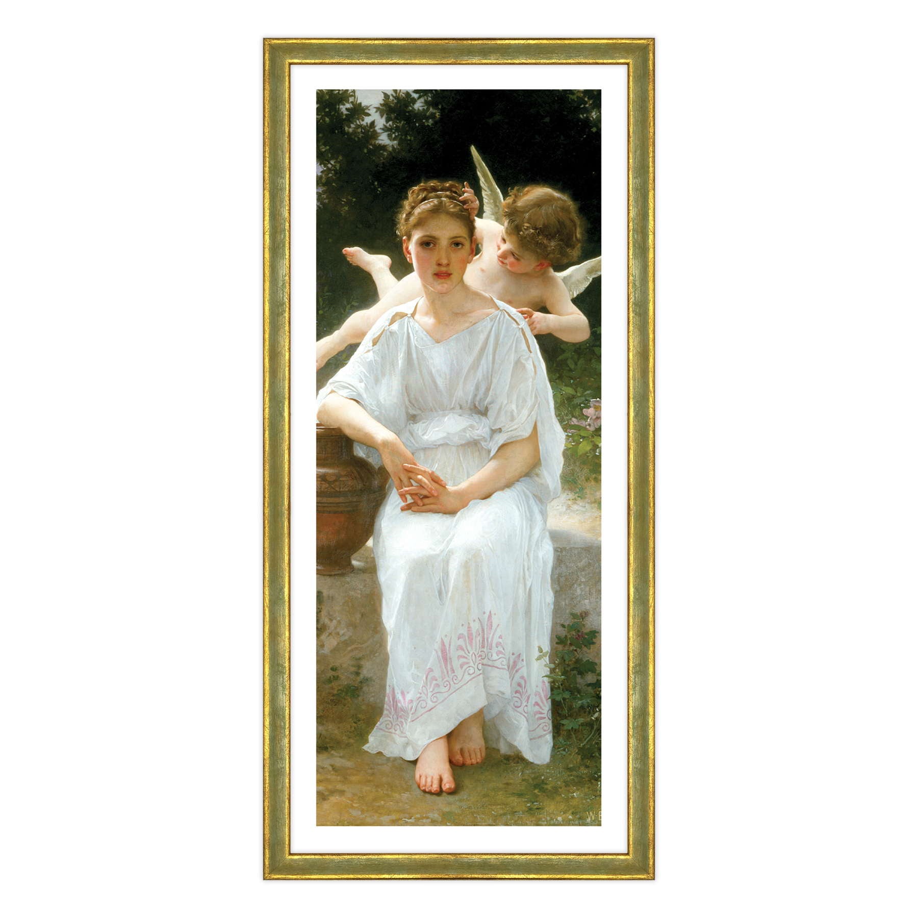 William-Adolphe Bouguereau - Whisperings of Love