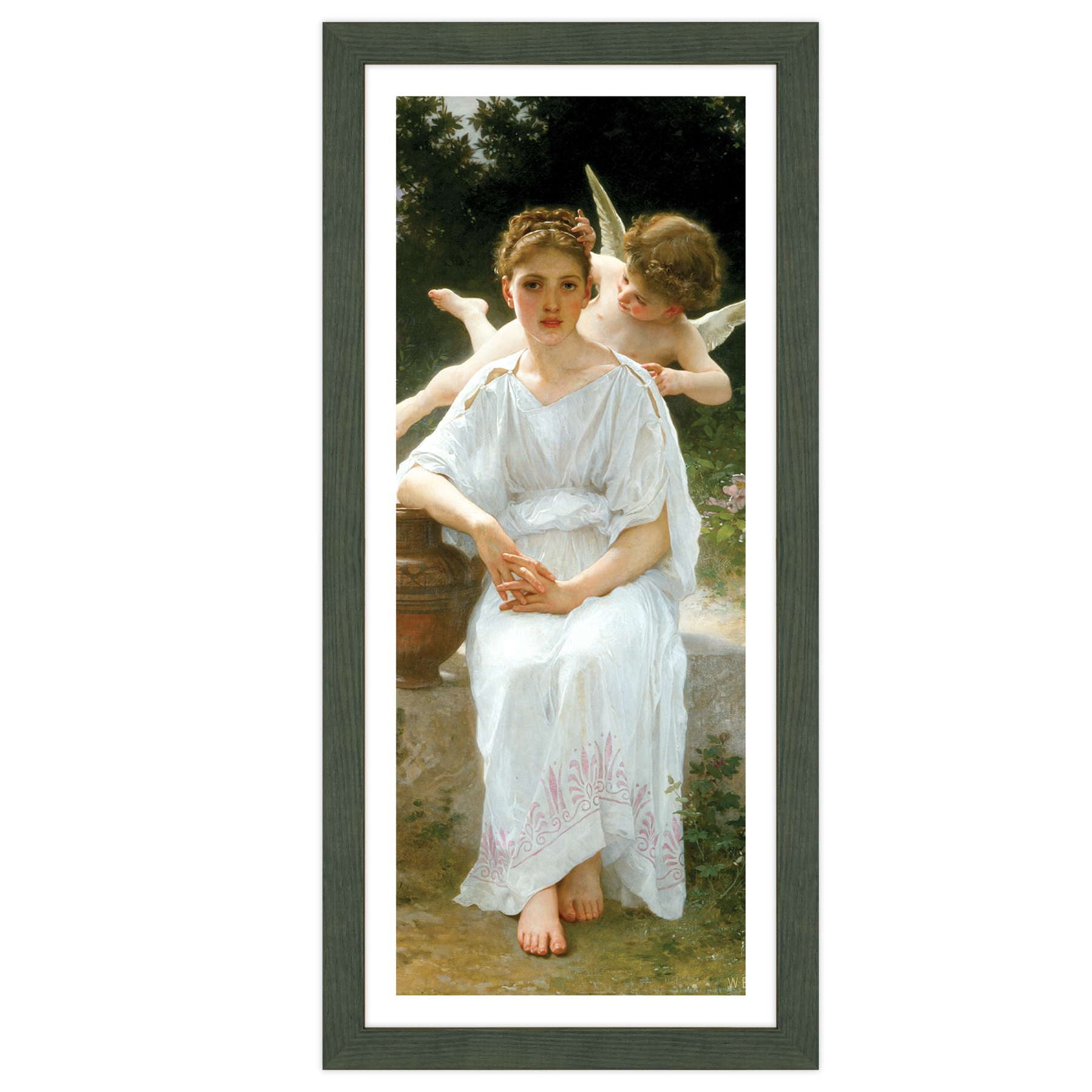 William-Adolphe Bouguereau - Whisperings of Love