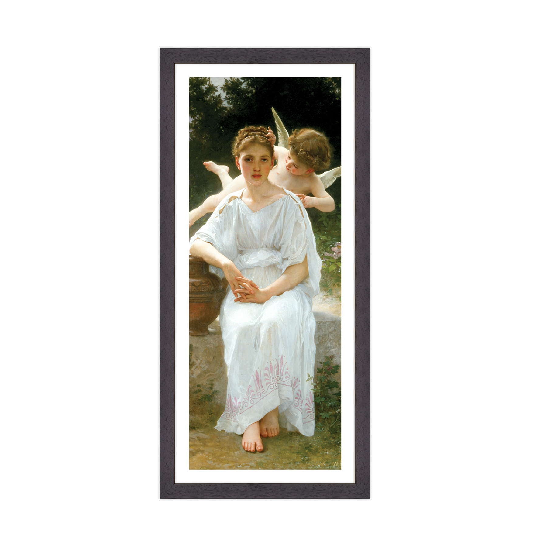 William-Adolphe Bouguereau - Whisperings of Love