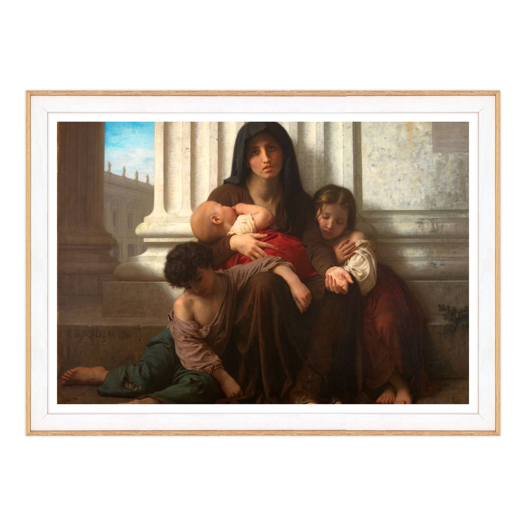 William-Adolphe Bouguereau - Famiglia indigente