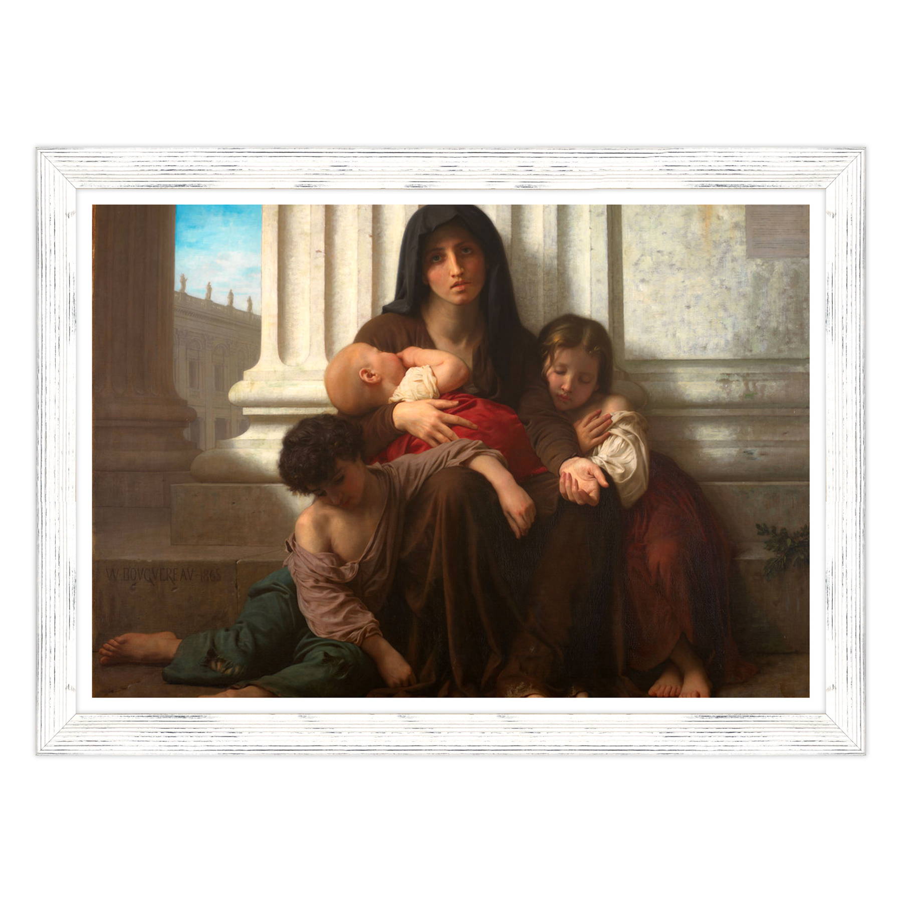 William-Adolphe Bouguereau - Famiglia indigente