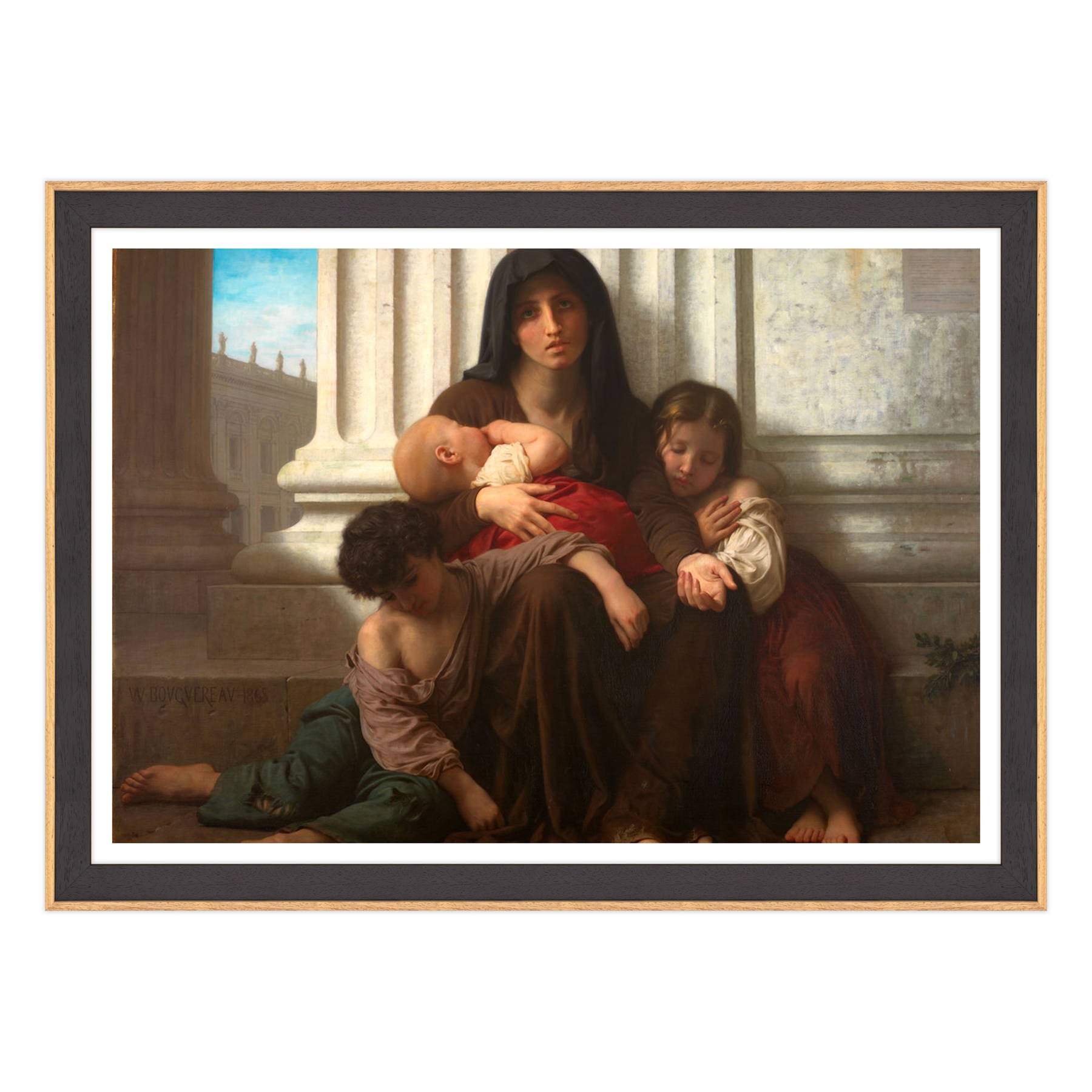 William-Adolphe Bouguereau - Famiglia indigente