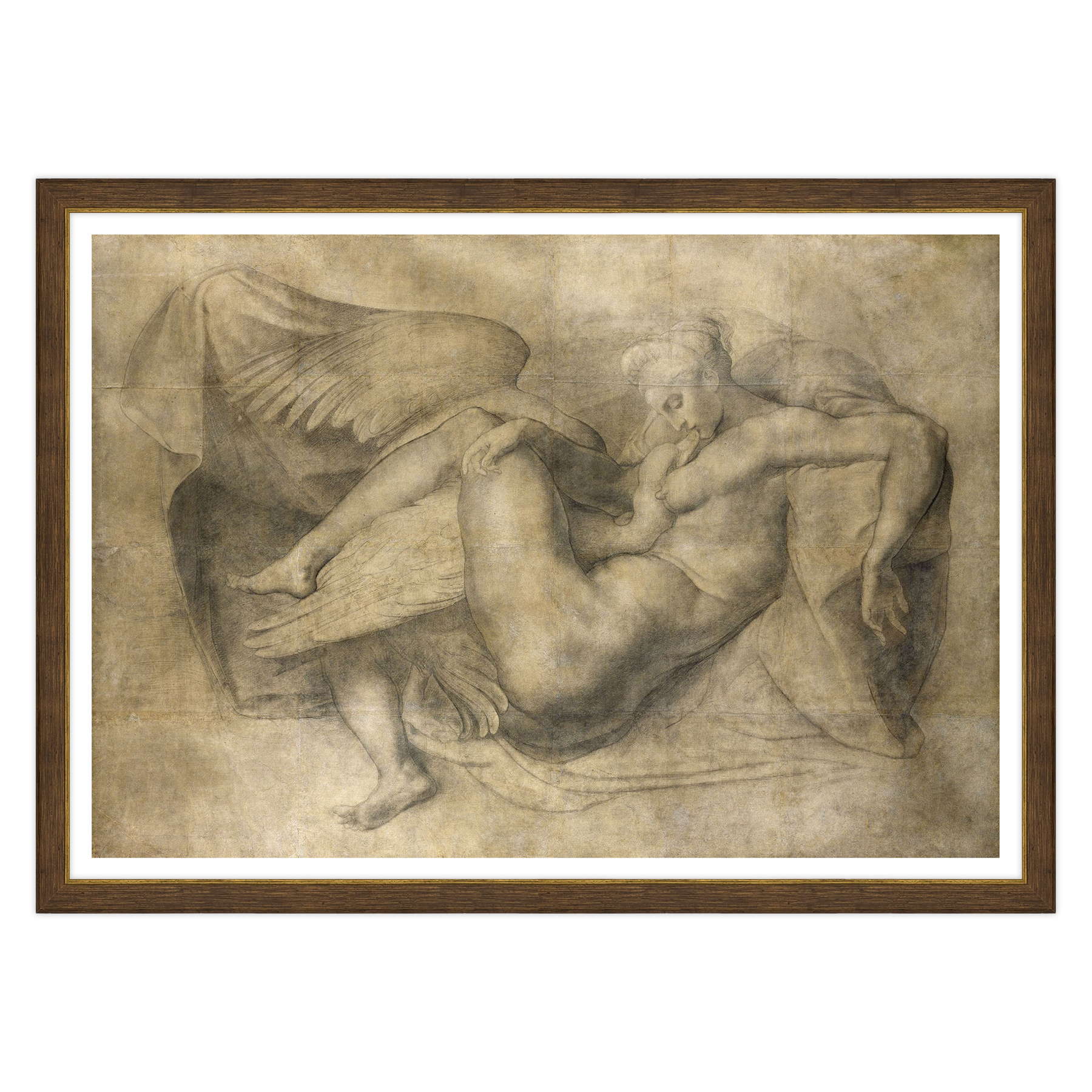 Michelangelo - Leda e il cigno