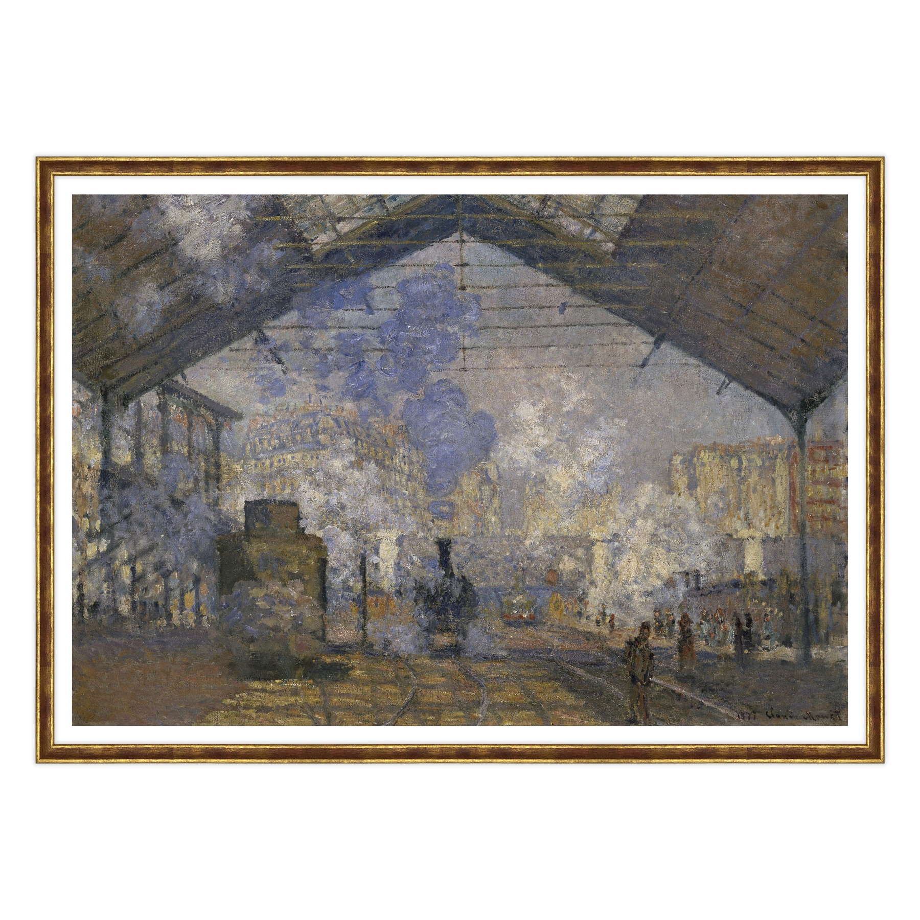 Monet - La stazione di Saint-Lazare