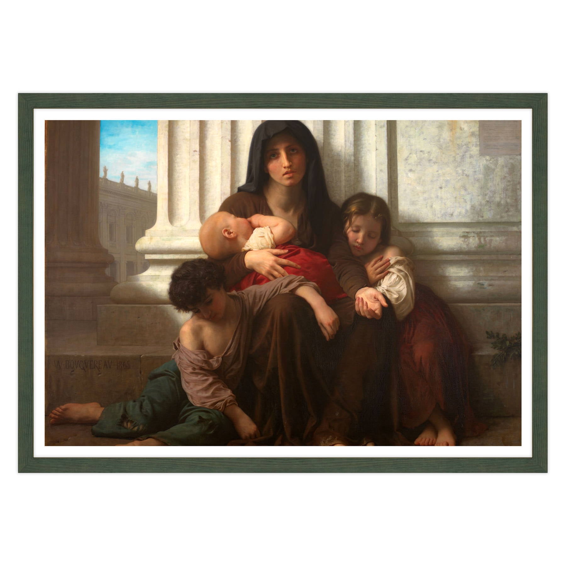 William-Adolphe Bouguereau - Famiglia indigente