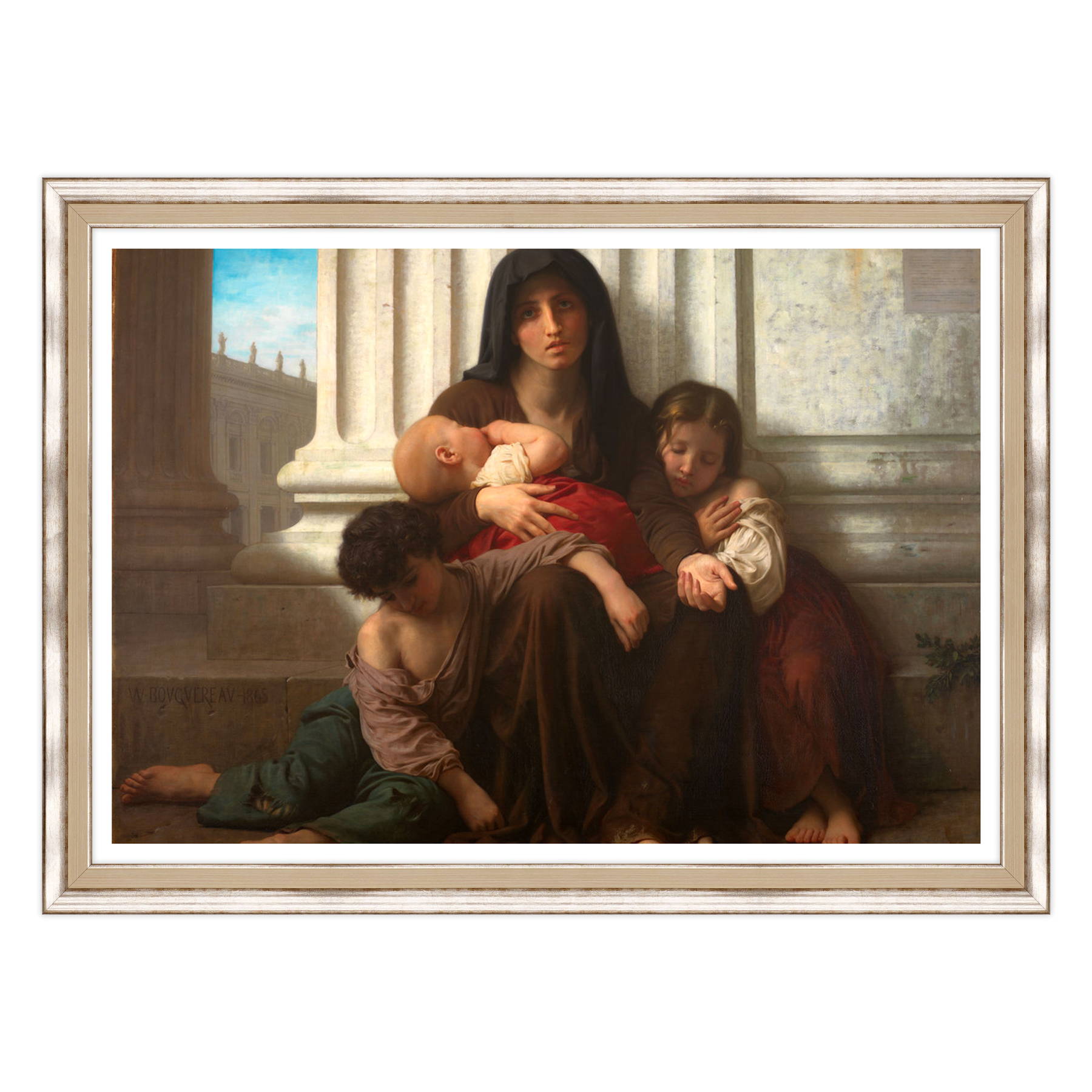 William-Adolphe Bouguereau - Famiglia indigente