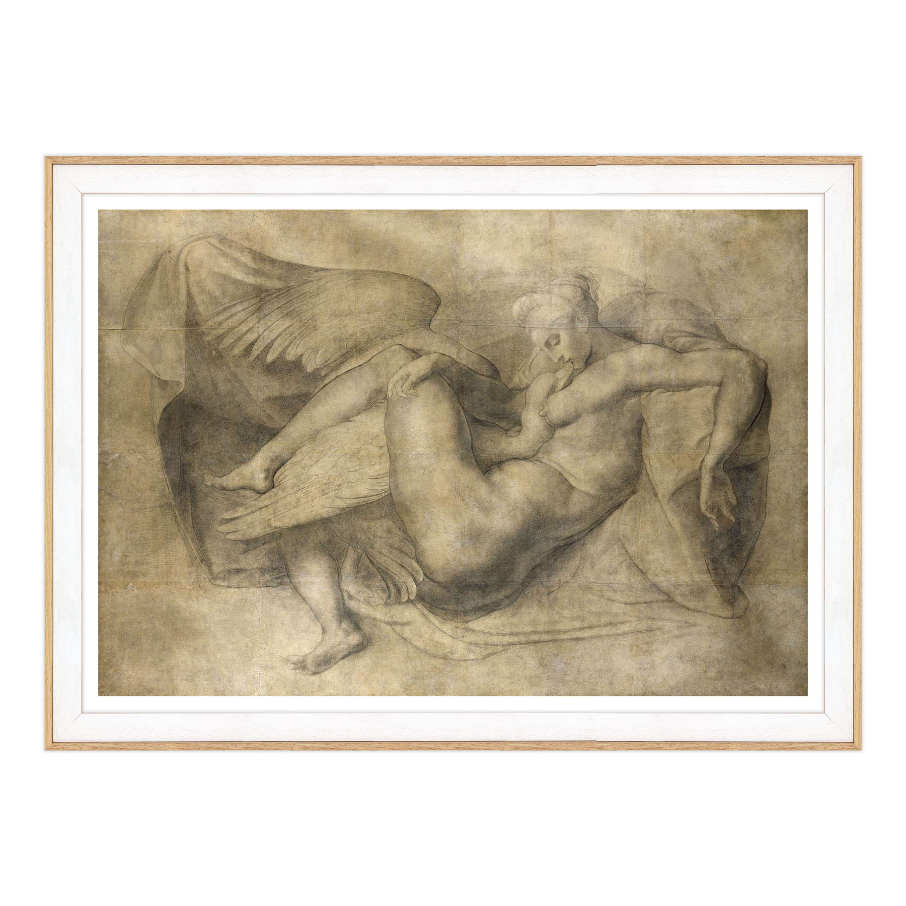 Michelangelo - Leda e il cigno