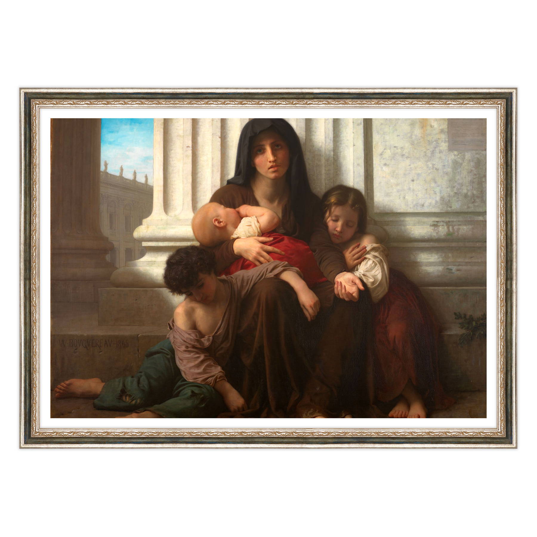 William-Adolphe Bouguereau - Famiglia indigente