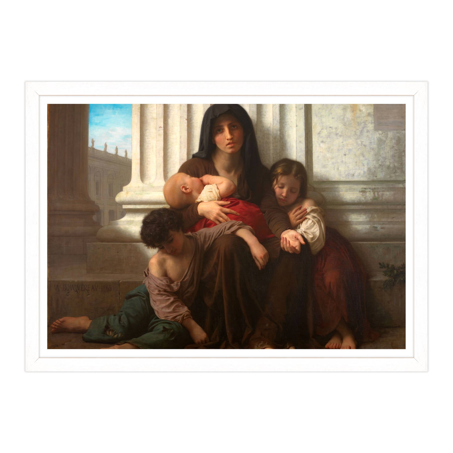 William-Adolphe Bouguereau - Famiglia indigente