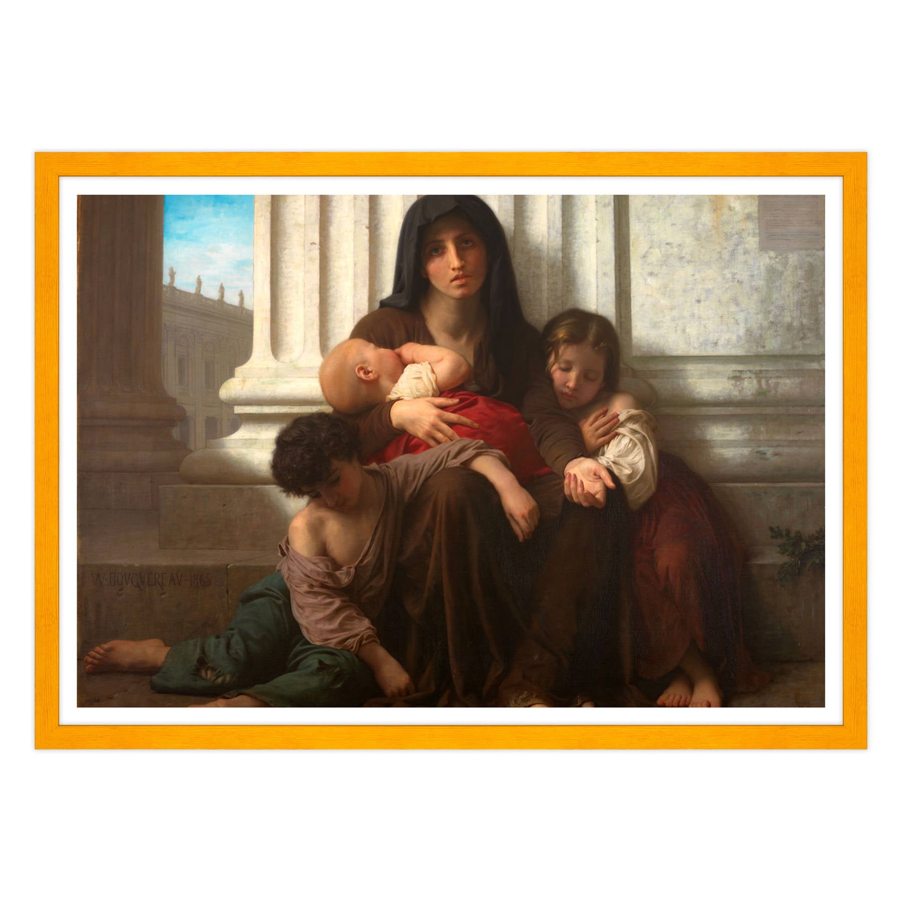 William-Adolphe Bouguereau - Famiglia indigente