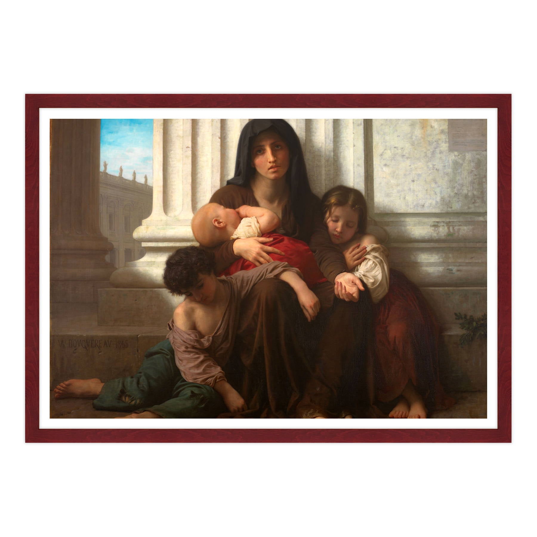 William-Adolphe Bouguereau - Famiglia indigente