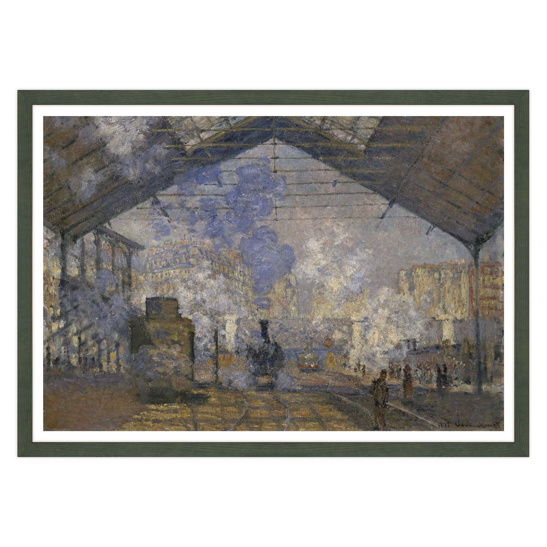 Monet - La stazione di Saint-Lazare