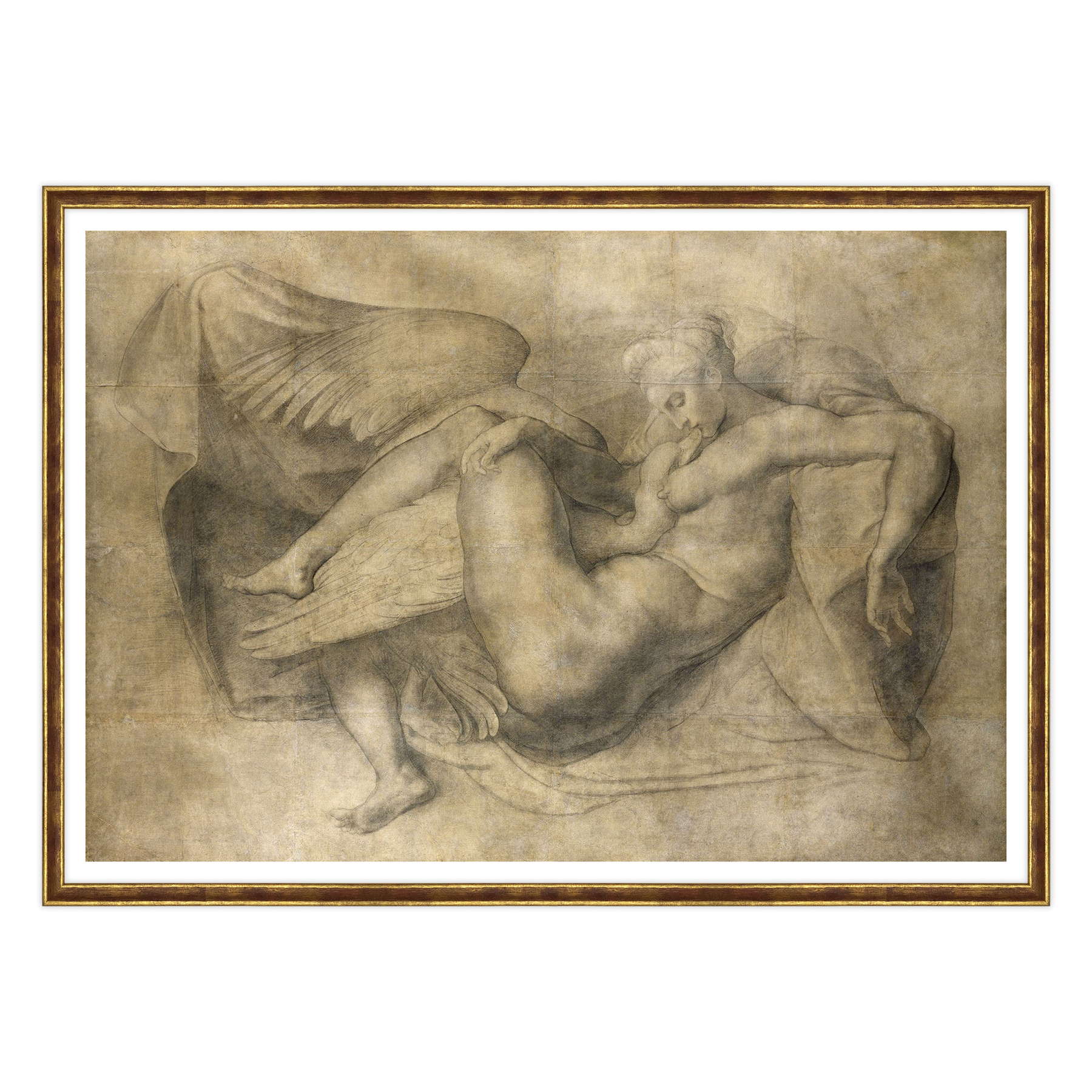 Michelangelo - Leda e il cigno