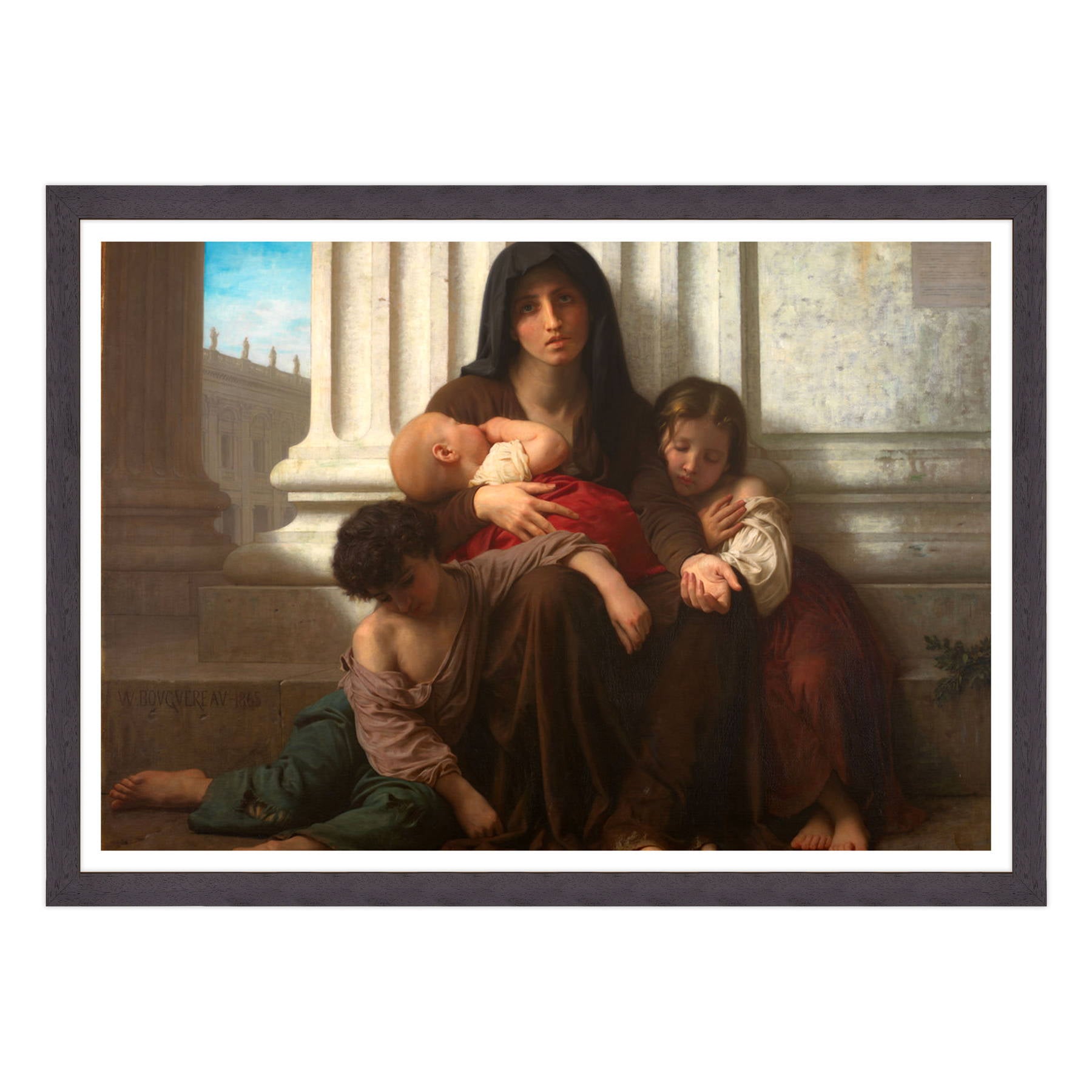 William-Adolphe Bouguereau - Famiglia indigente
