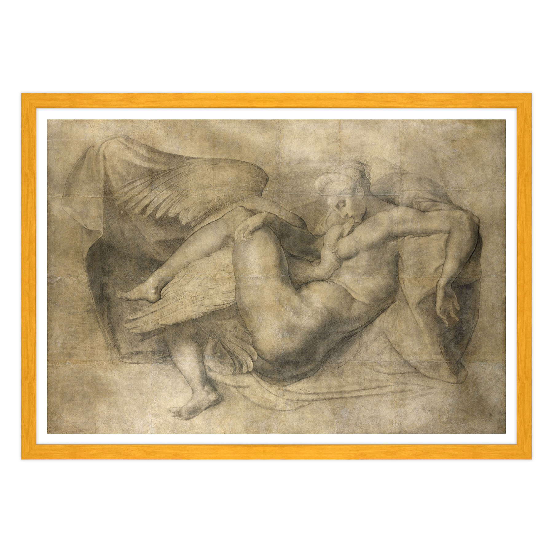 Michelangelo - Leda e il cigno