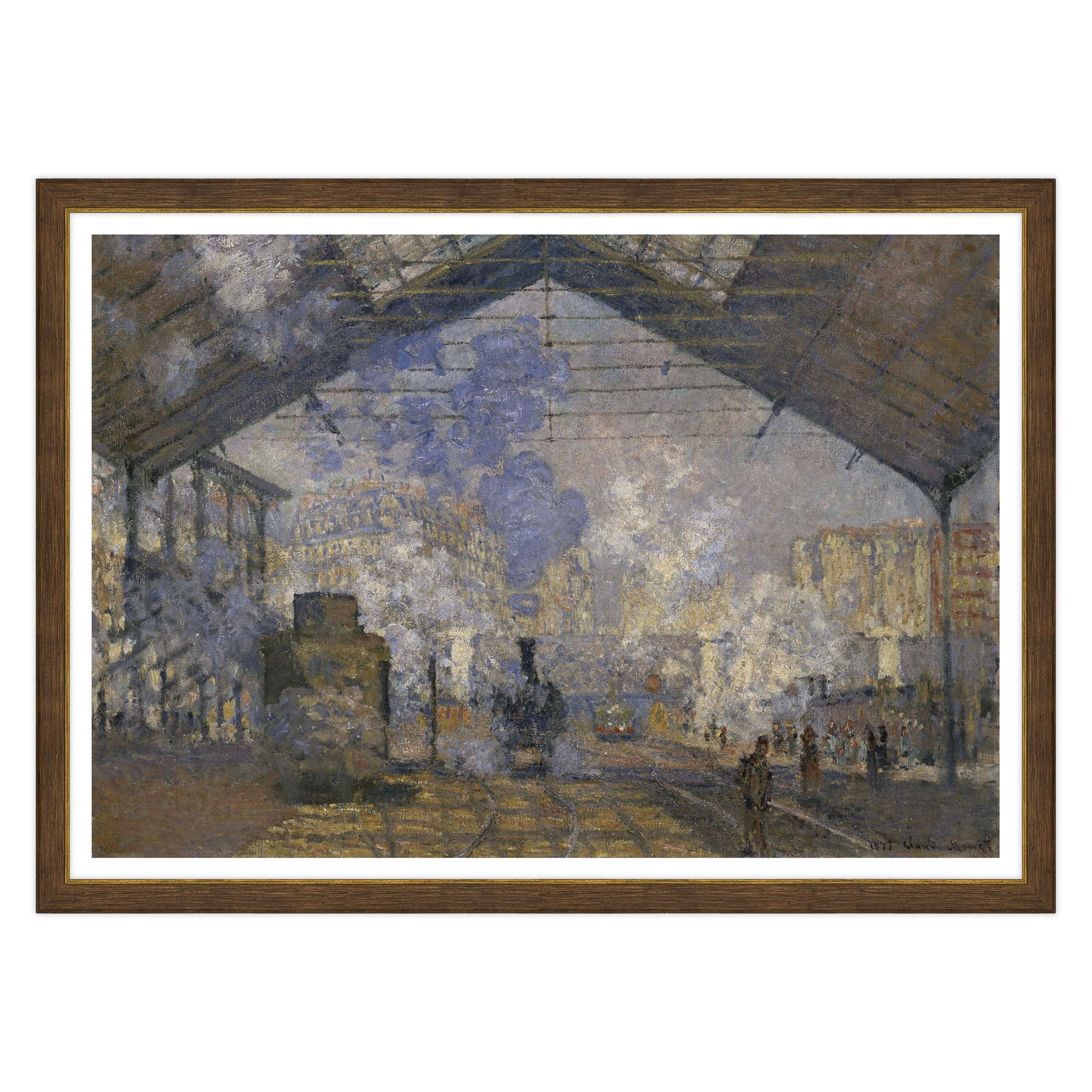 Monet - La stazione di Saint-Lazare