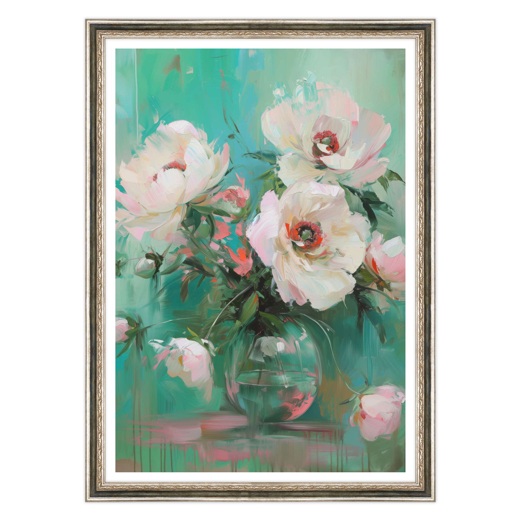 Rose Bianche - Sogno Acquamarina