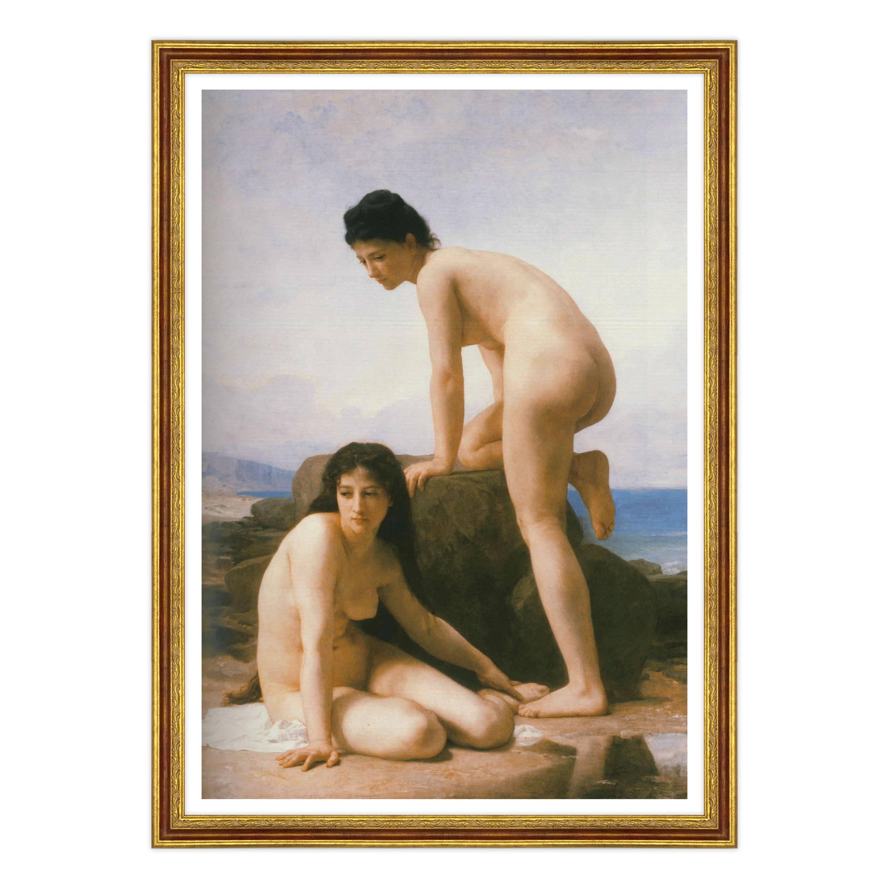 William-Adolphe Bouguereau - Le due bagnanti