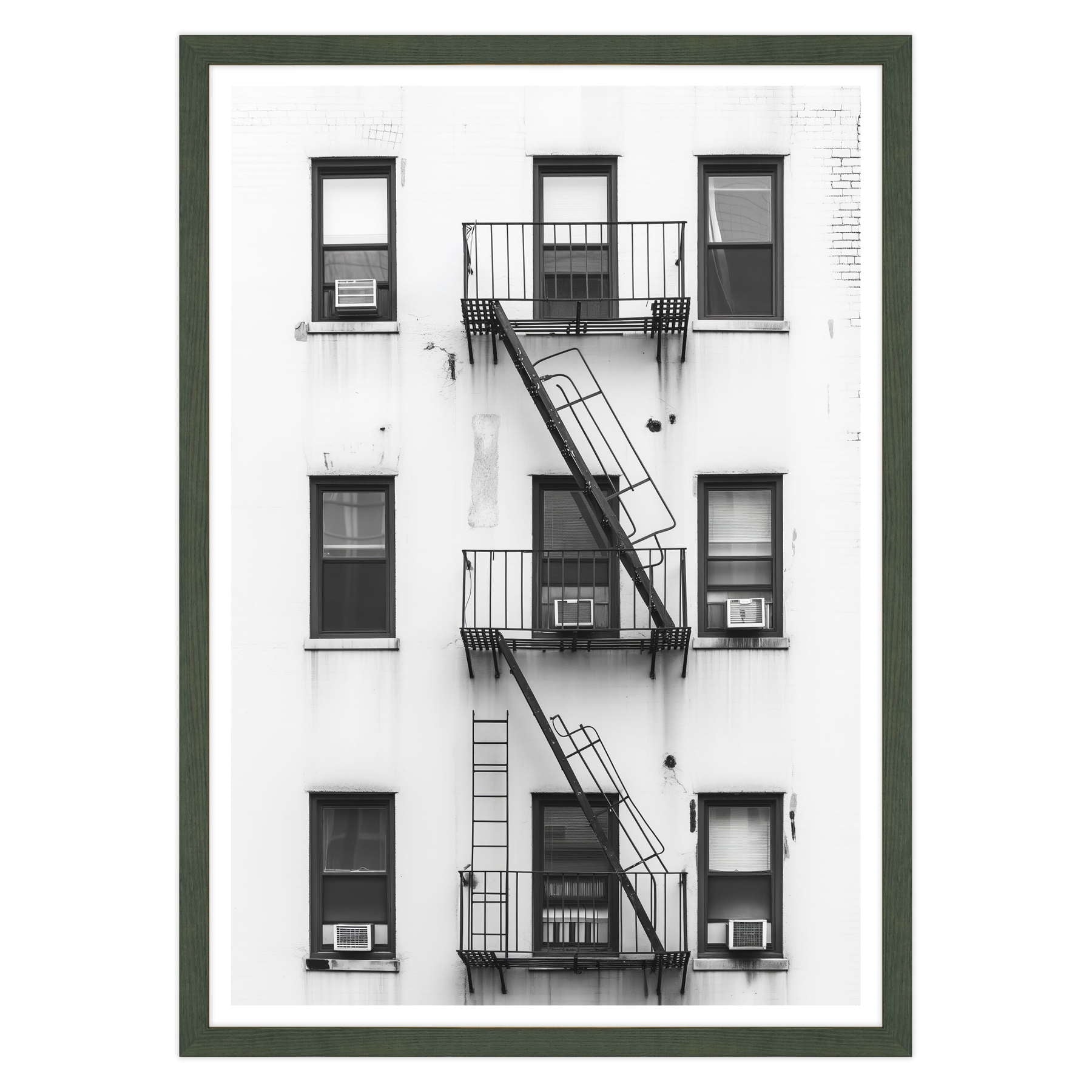 New York Street Photography - Simmetrie di Ferro e Cemento