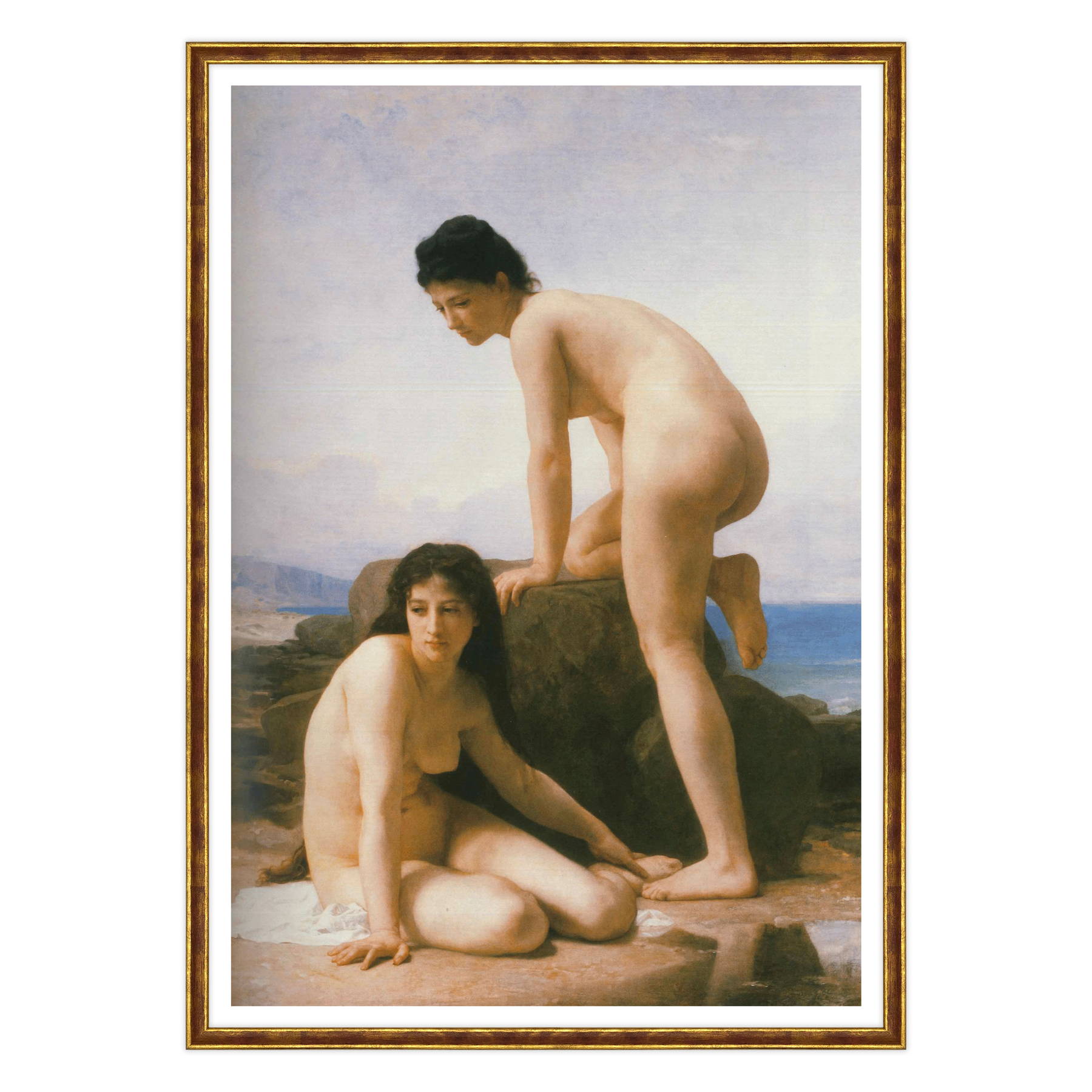 William-Adolphe Bouguereau - Le due bagnanti