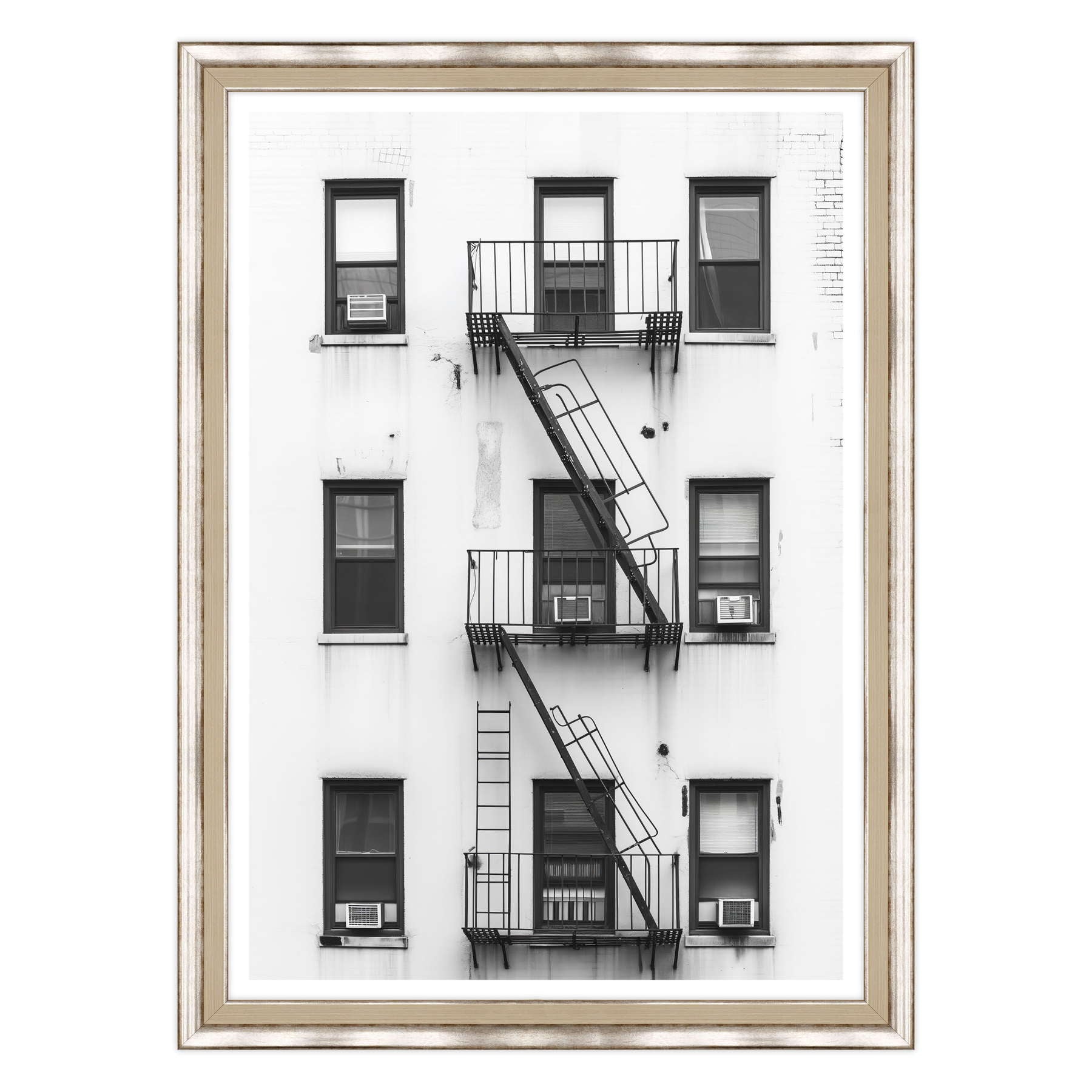 New York Street Photography - Simmetrie di Ferro e Cemento