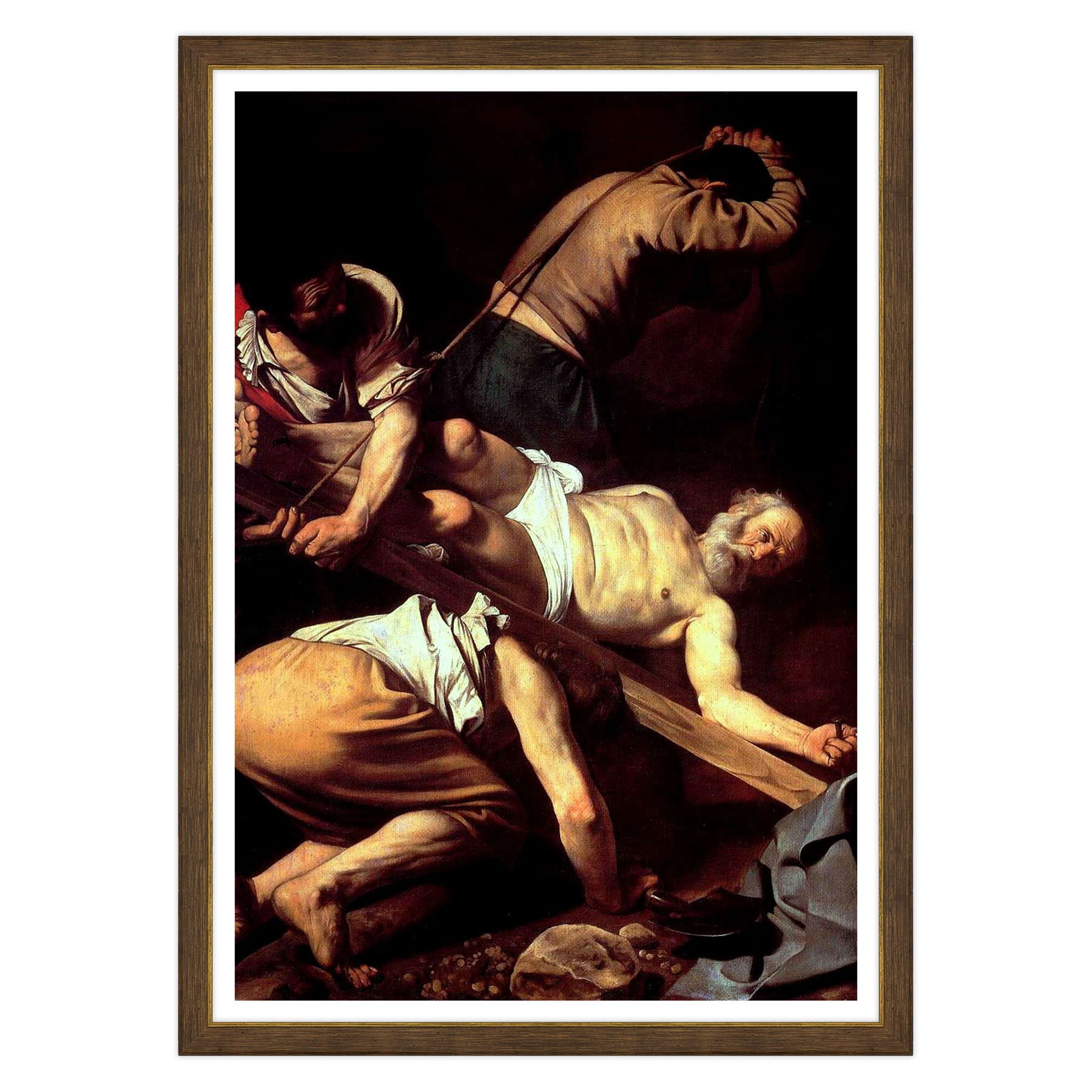Caravaggio - Crocifissione di san Pietro