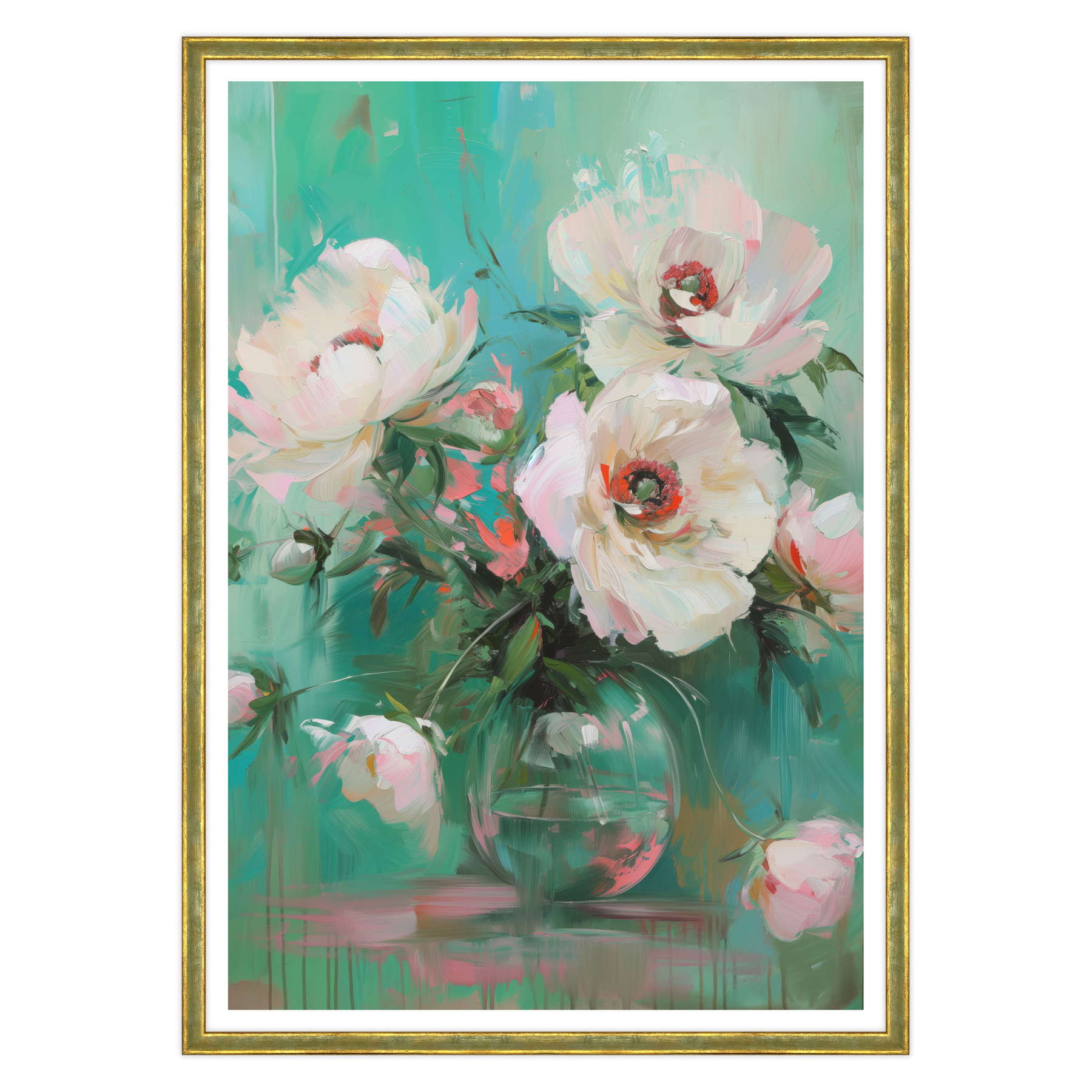 Rose Bianche - Sogno Acquamarina