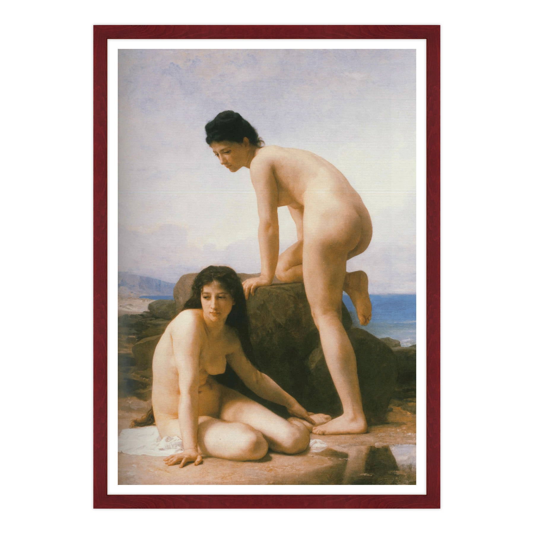 William-Adolphe Bouguereau - Le due bagnanti