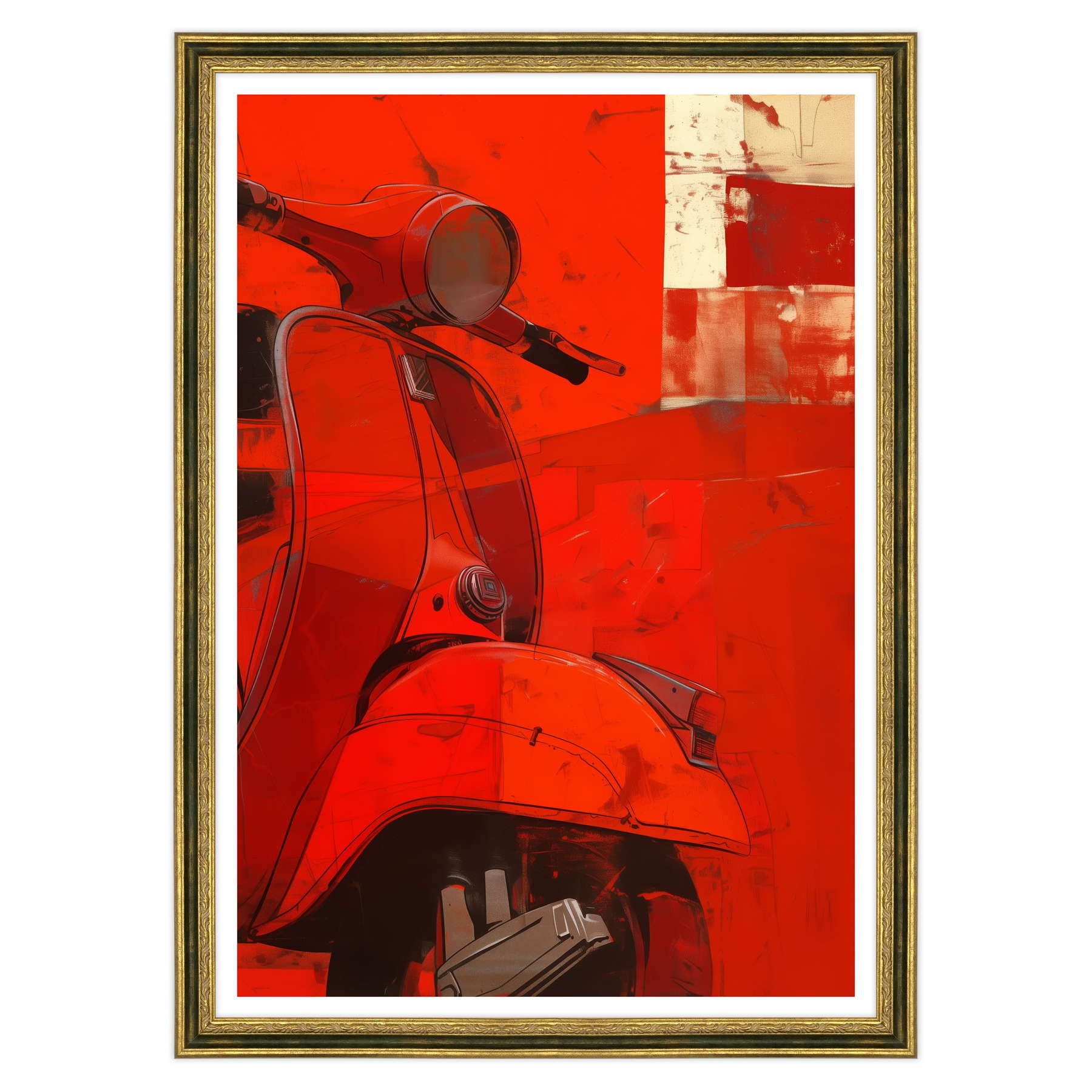Curve Metropolitane: Rosso Vespa