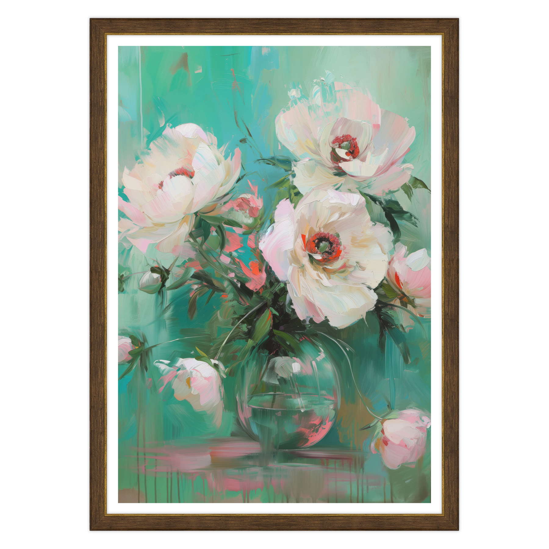 Rose Bianche - Sogno Acquamarina