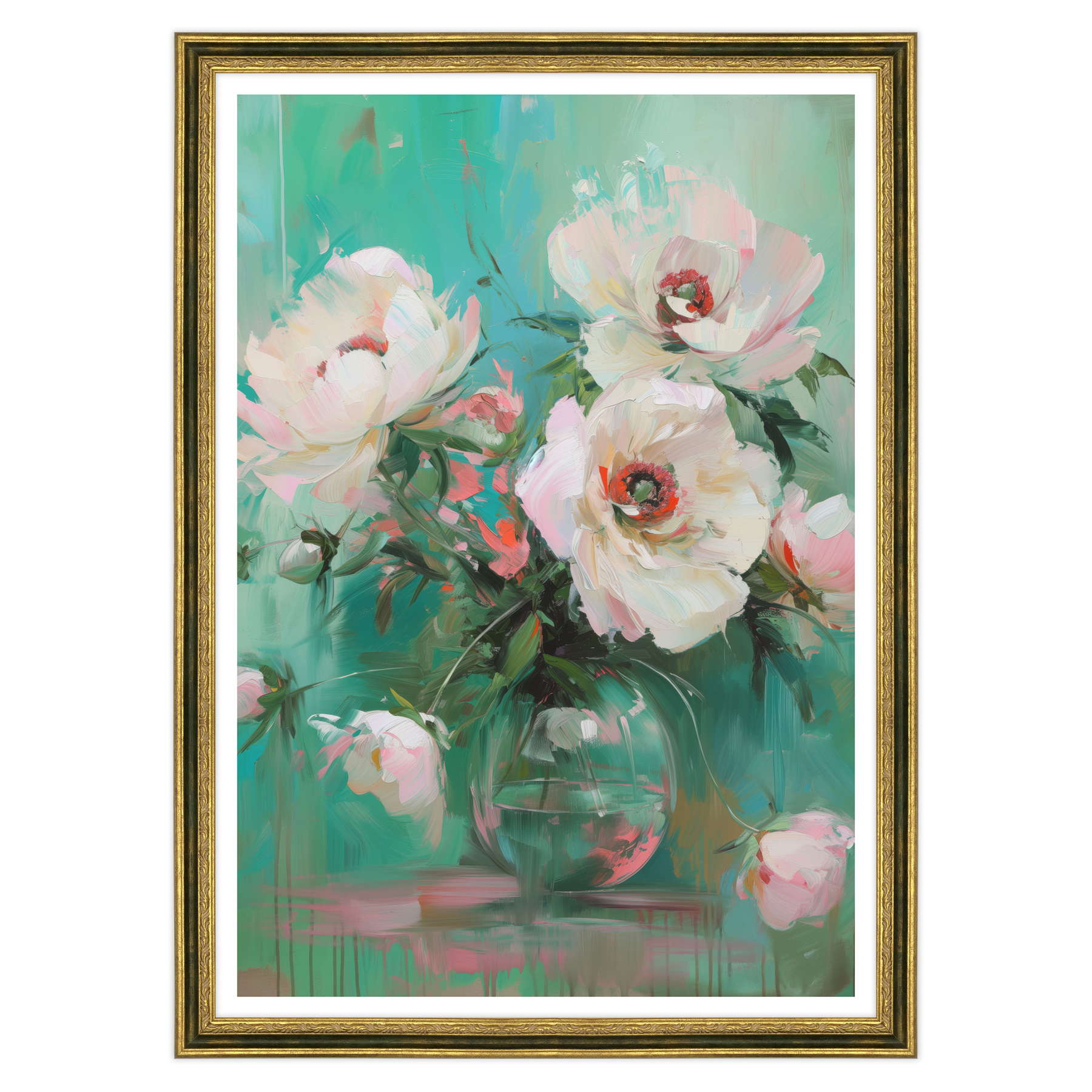 Rose Bianche - Sogno Acquamarina