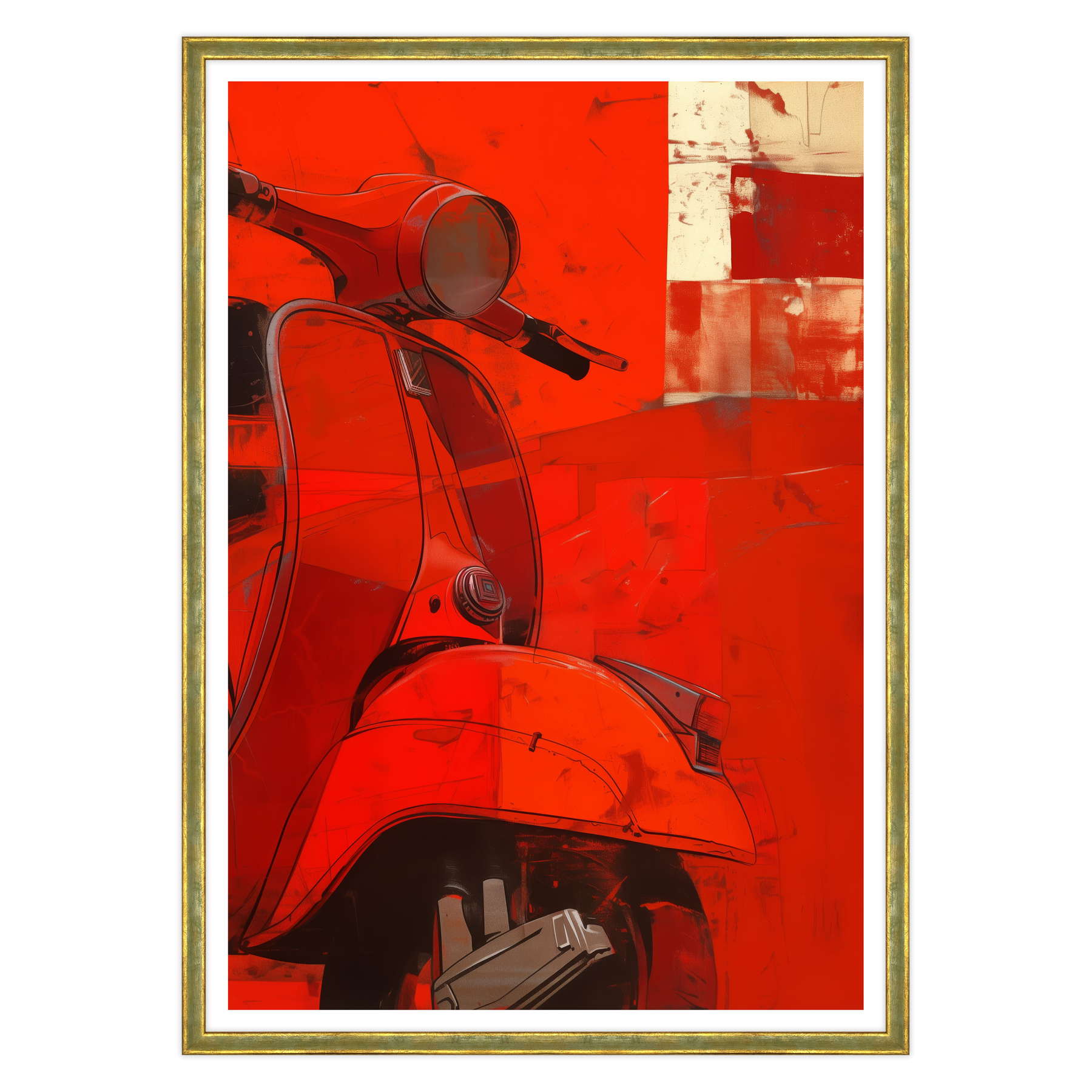 Curve Metropolitane: Rosso Vespa