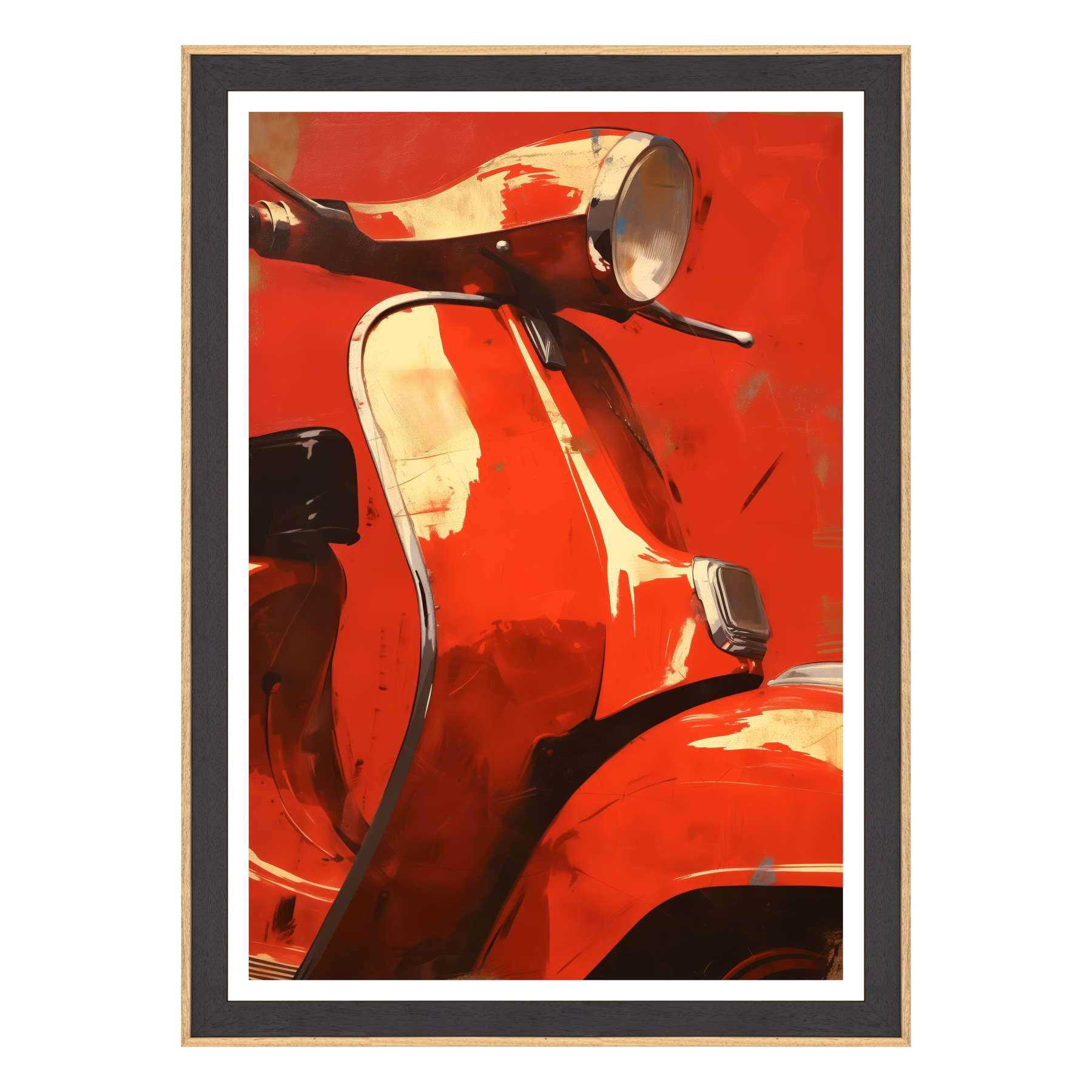 Sognando il Rosso: Vespa in Scena