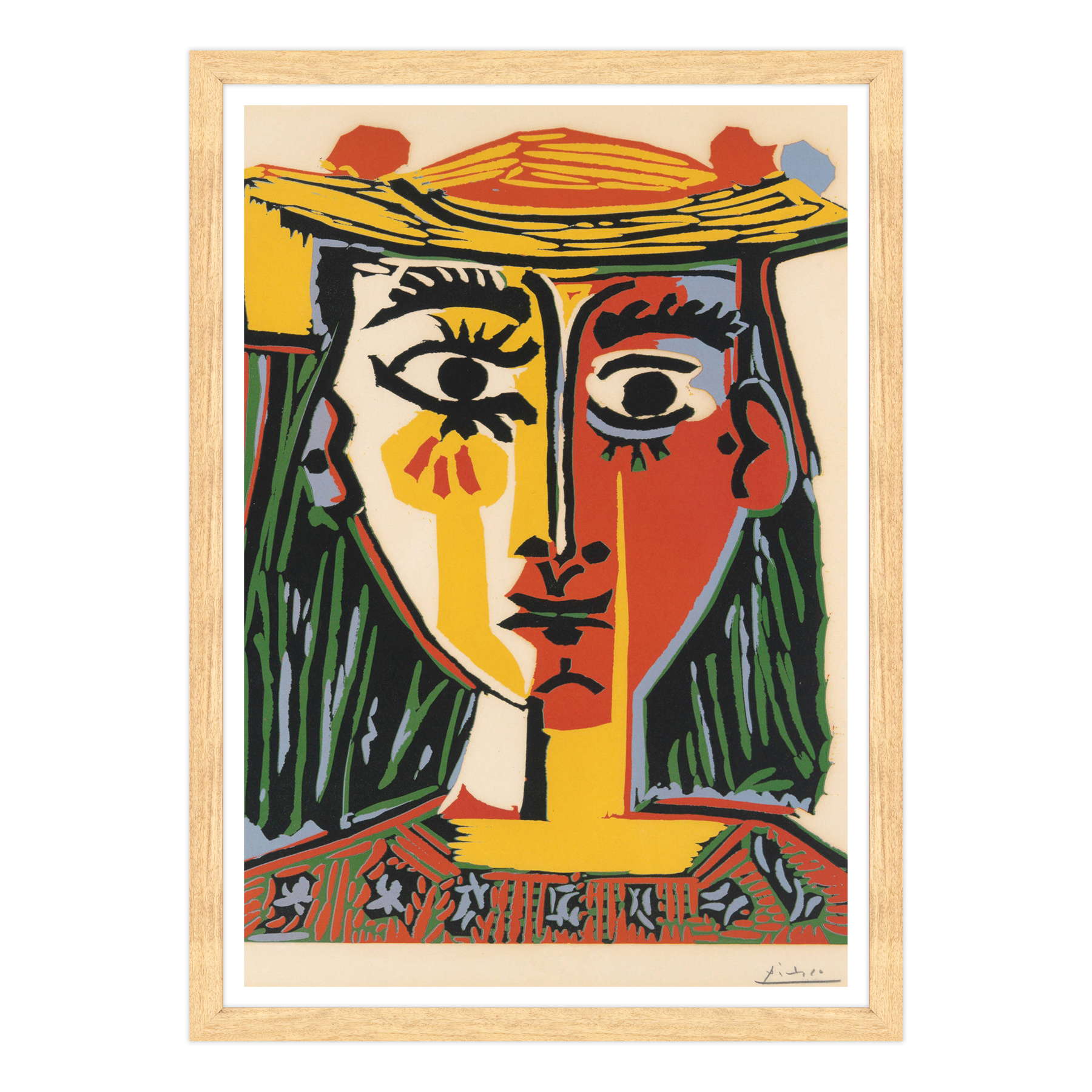 Pablo Picasso - Donna con Cappello