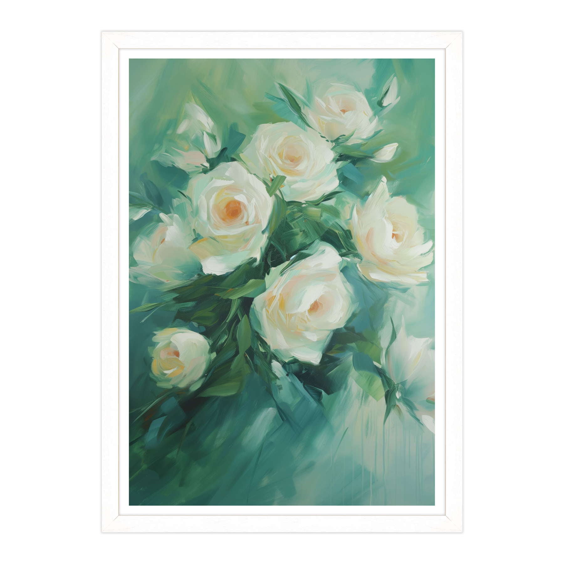 Rose Bianche, Verde Incanto