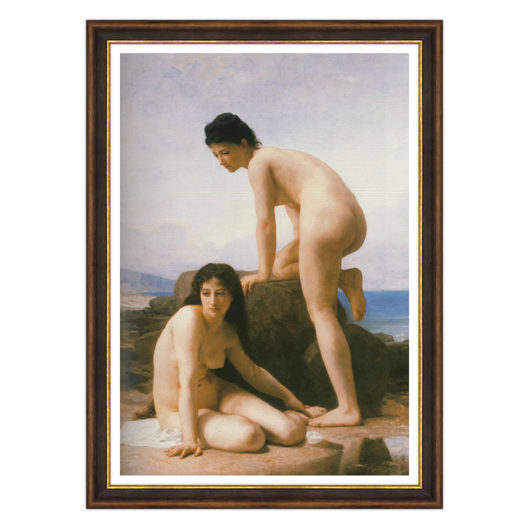 William-Adolphe Bouguereau - Le due bagnanti