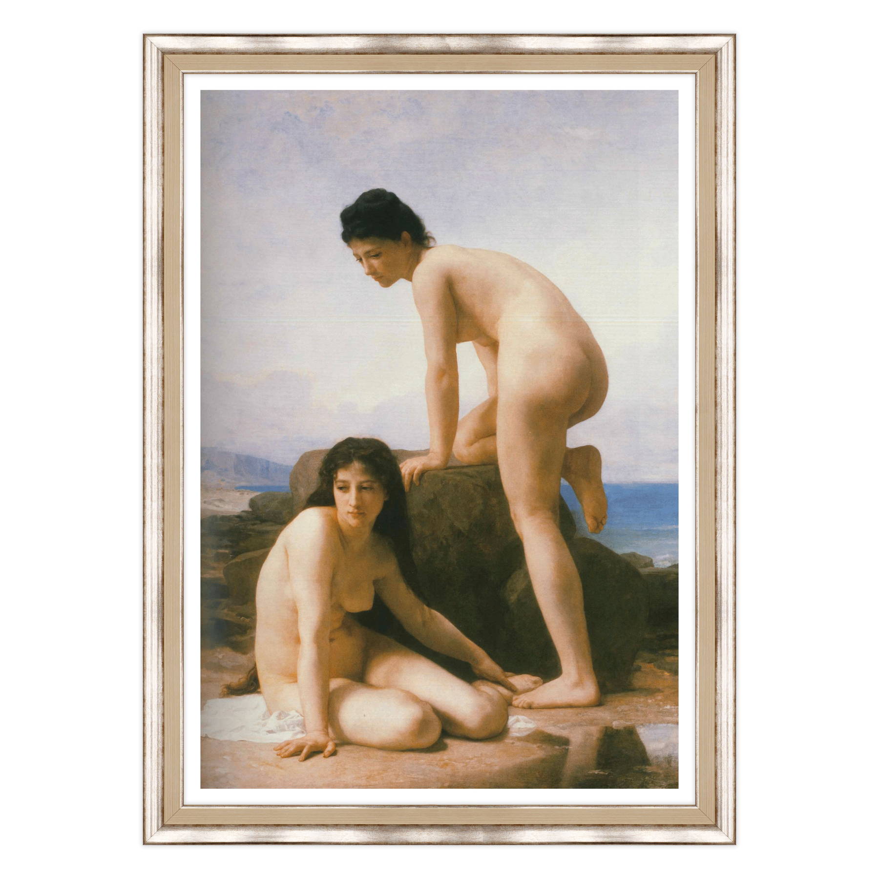 William-Adolphe Bouguereau - Le due bagnanti