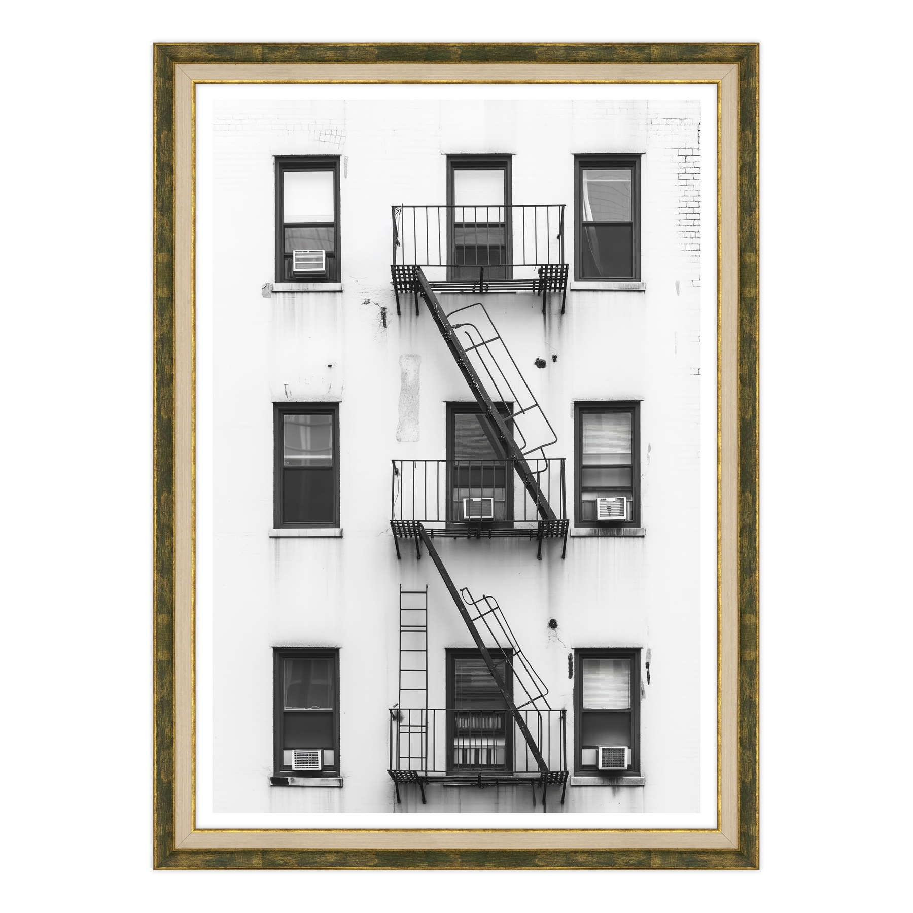 New York Street Photography - Simmetrie di Ferro e Cemento