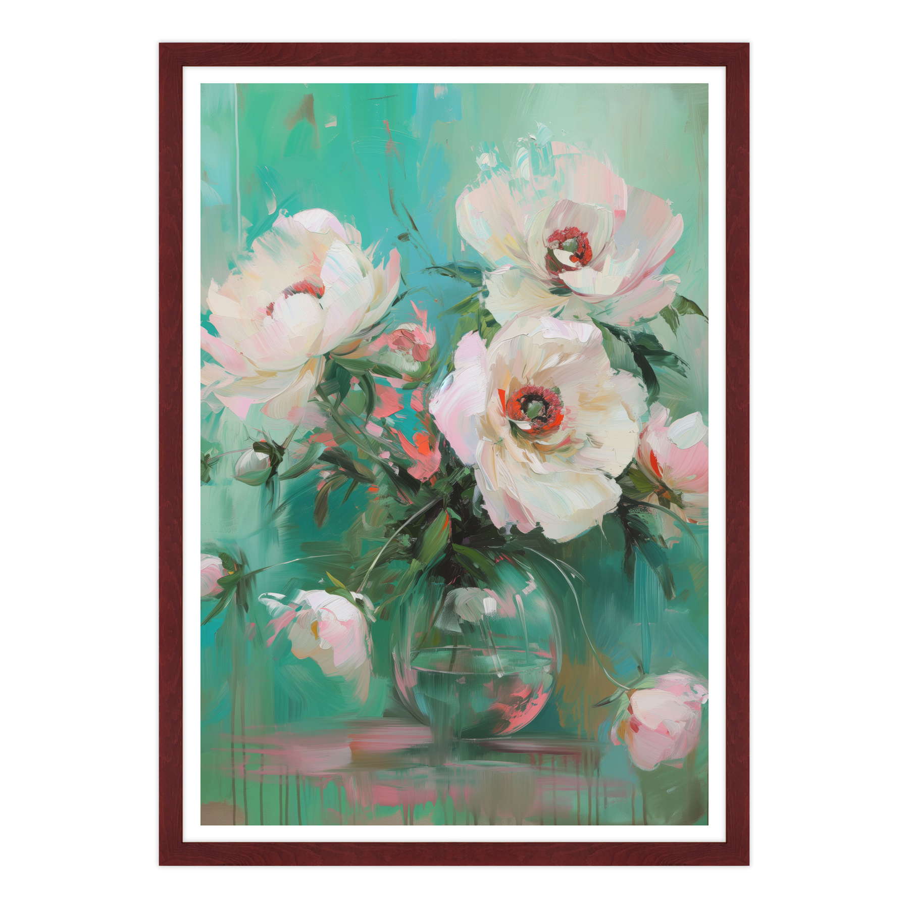 Rose Bianche - Sogno Acquamarina