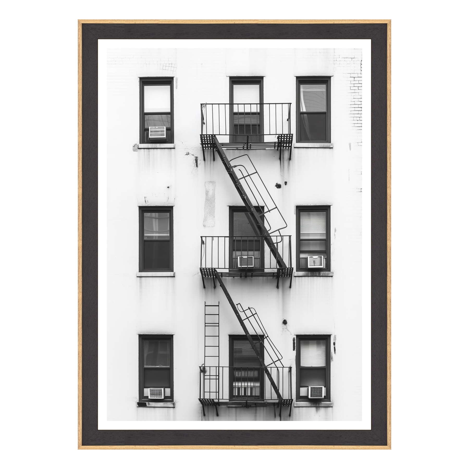 New York Street Photography - Simmetrie di Ferro e Cemento